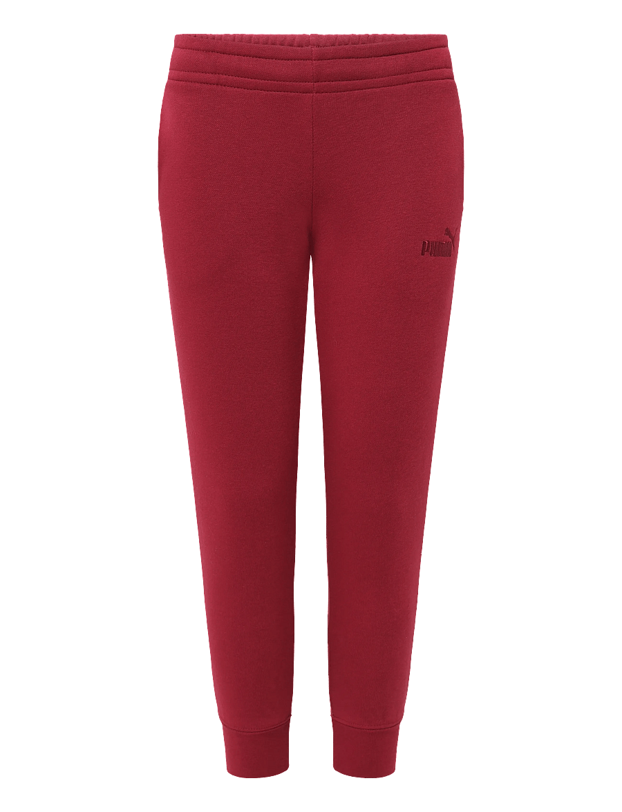 PUMA - ESS No. 1 Logo Sweatpants FL B - sweatpants - garnet glow - 0