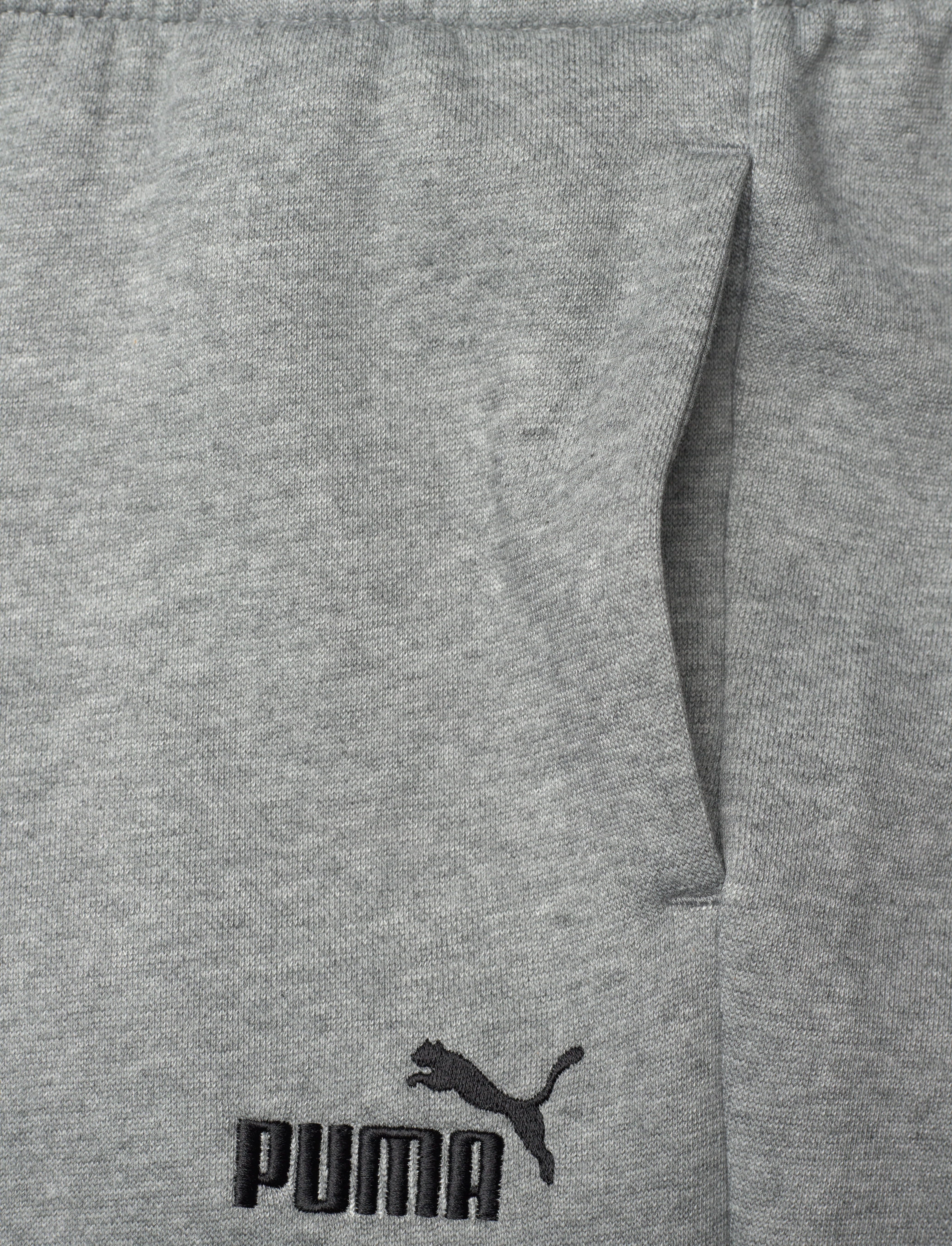 PUMA - ESS No. 1 Logo Sweatpants FL B - sweatpants - medium gray heather - 2