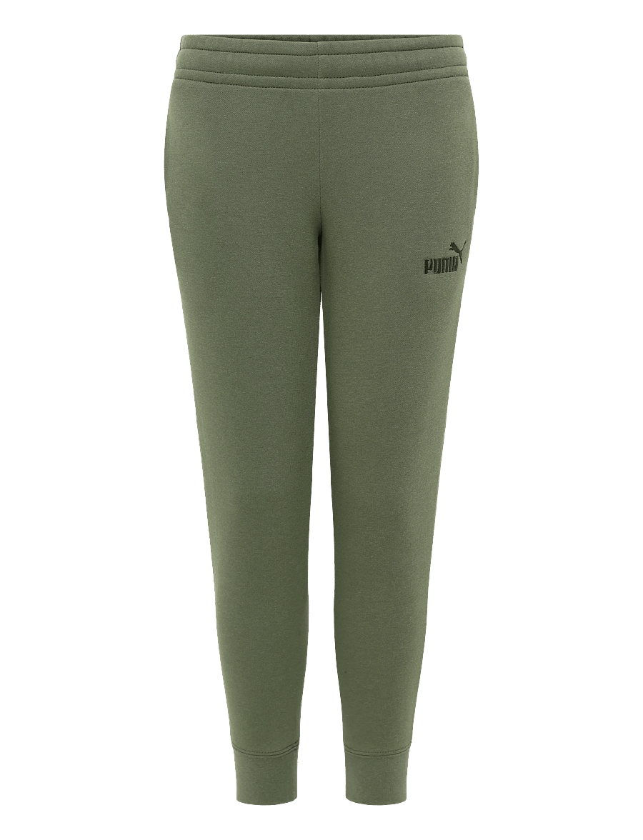PUMA - ESS No. 1 Logo Sweatpants FL B - sweatpants - moss veil - 0
