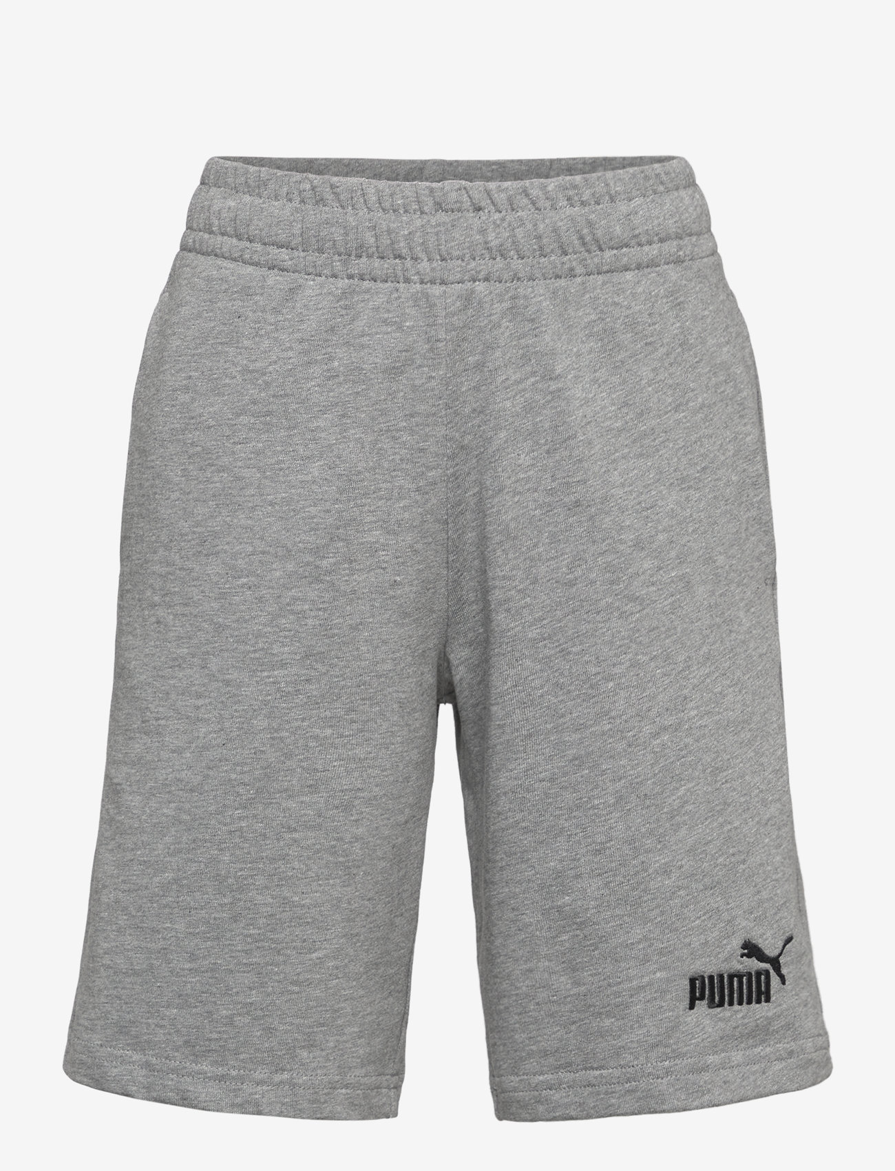 PUMA - ESS No. 1 Logo Jersey Shorts B - lühikesed dressipüksid - medium gray heather - 0
