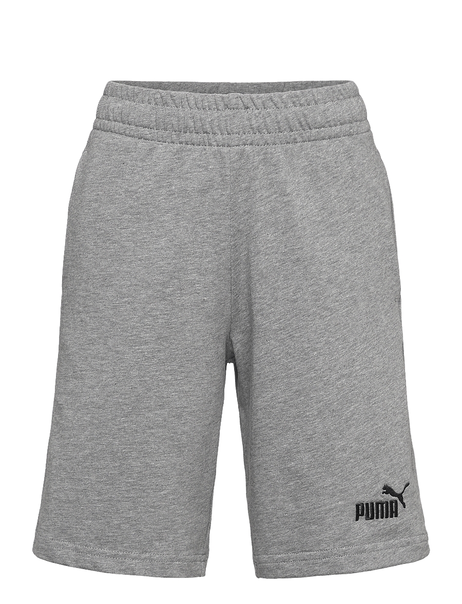 PUMA - ESS No. 1 Logo Jersey Shorts B - medium gray heather - 0
