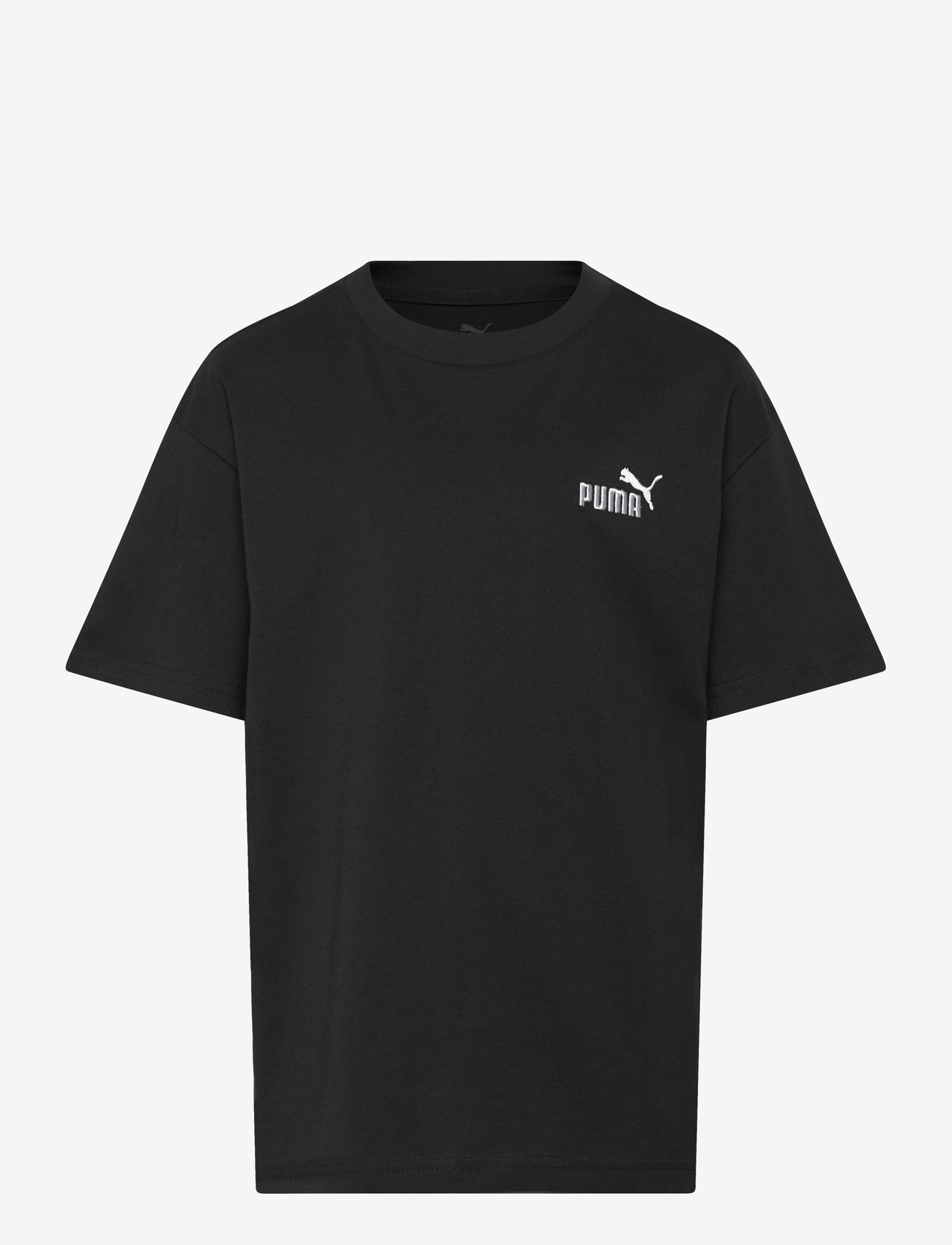 PUMA - ESS Small No. 1 Logo Relaxed Tee B - kortärmade t-shirts - puma black - 0