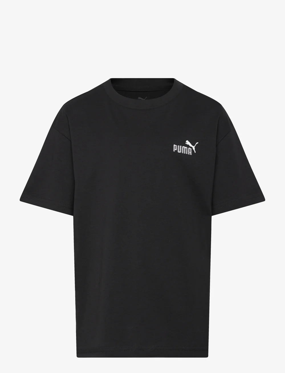 PUMA - ESS Small No. 1 Logo Relaxed Tee B - lühikeste varrukatega t-särgid - puma black - 0