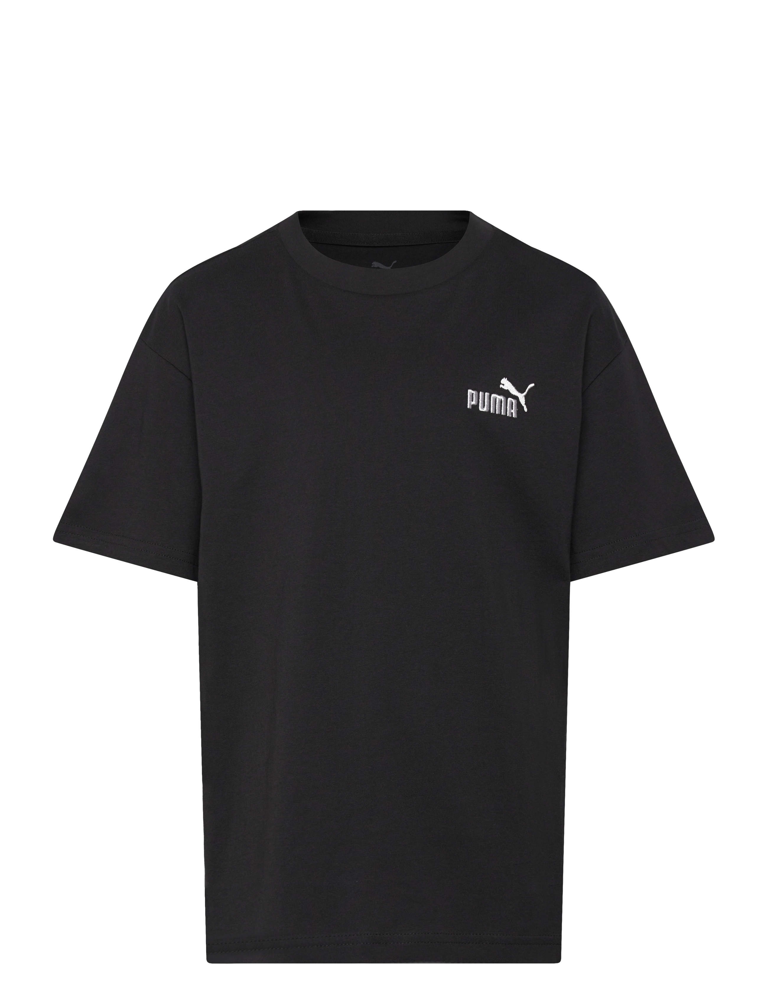 PUMA - ESS Small No. 1 Logo Relaxed Tee B - kortærmede t-shirts - puma black - 0