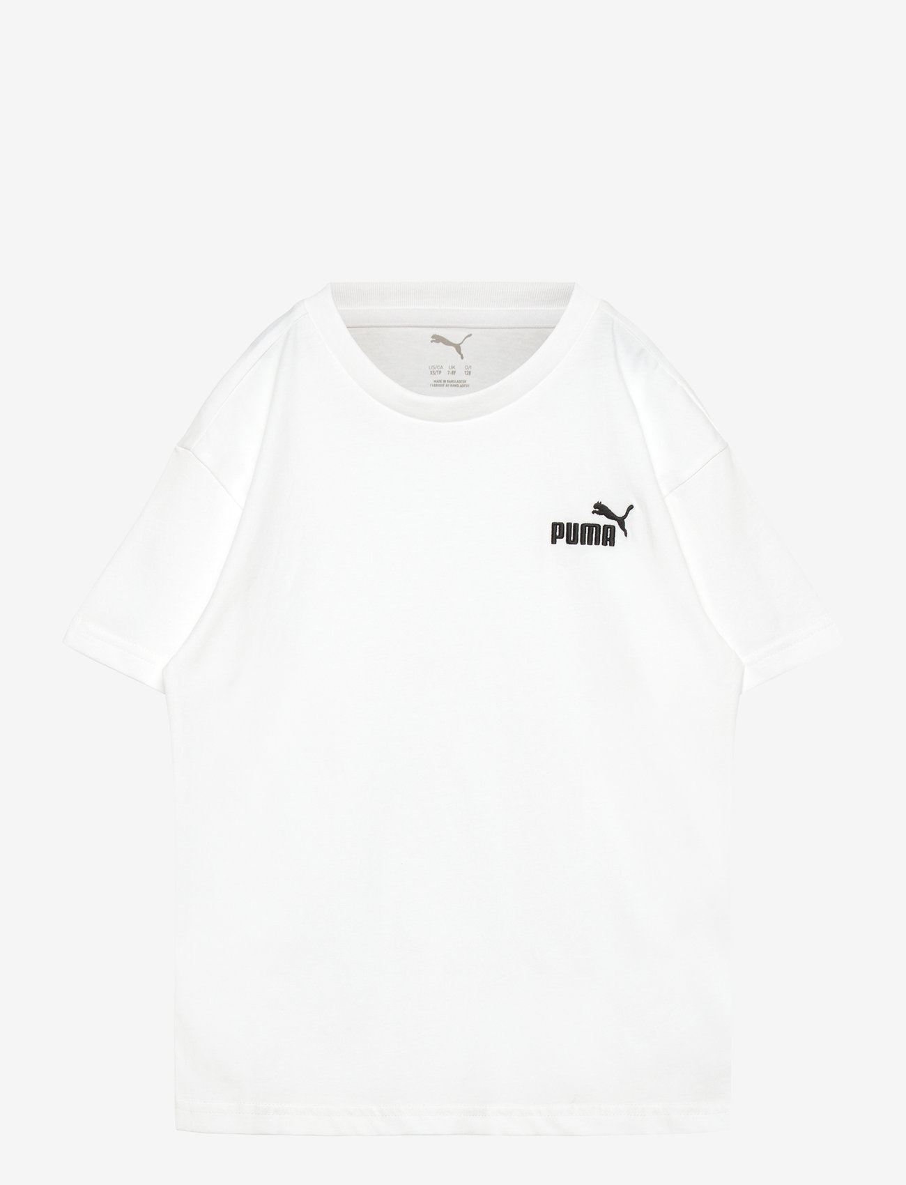 PUMA - ESS Small No. 1 Logo Relaxed Tee B - kortærmede t-shirts - puma white - 0