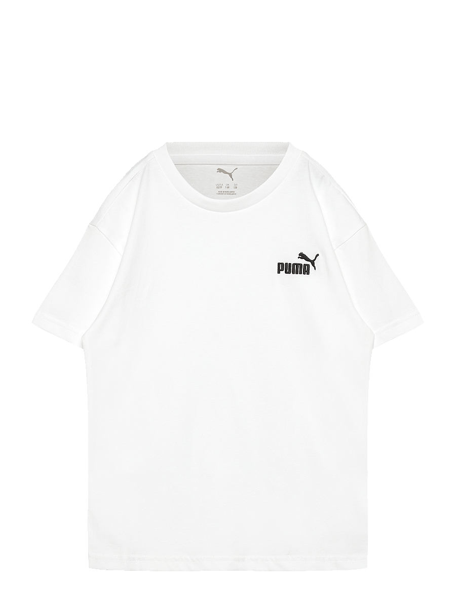 PUMA - ESS Small No. 1 Logo Relaxed Tee B - korte mouwen - puma white - 0