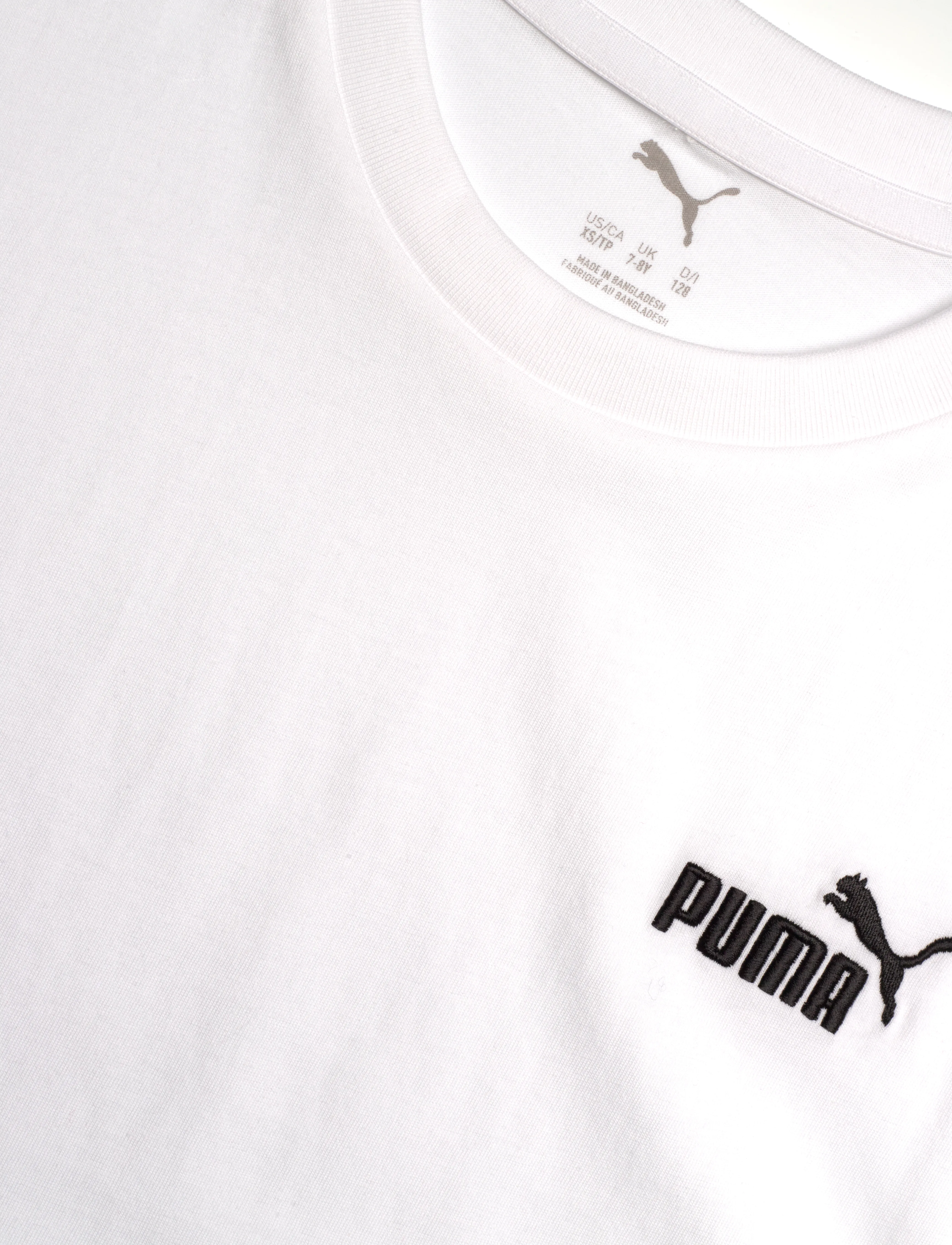 PUMA - ESS Small No. 1 Logo Relaxed Tee B - kortærmede t-shirts - puma white - 2