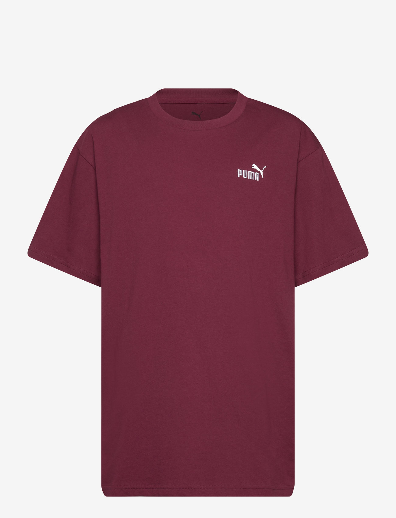 PUMA - ESS Small No. 1 Logo Relaxed Tee B - kurzärmelig - ruby shimmer - 0