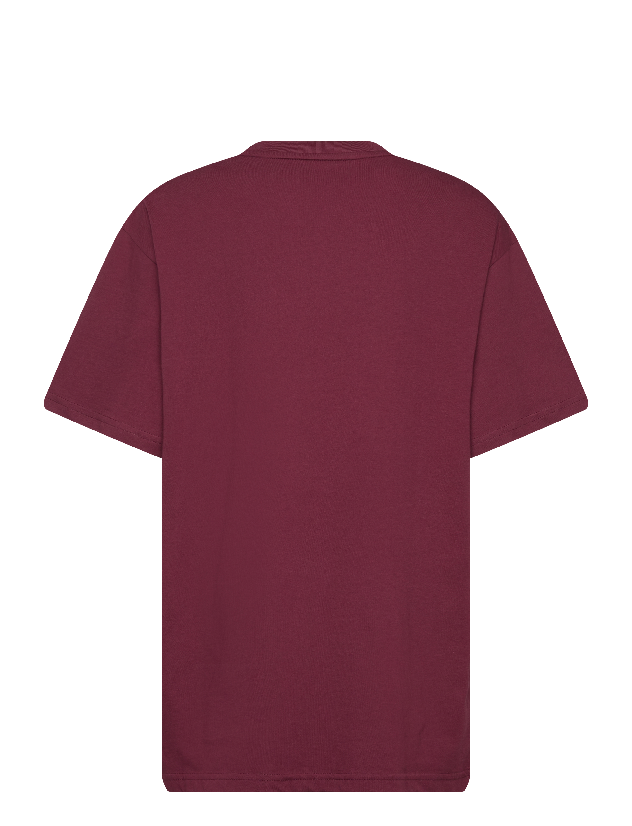 PUMA - ESS Small No. 1 Logo Relaxed Tee B - short-sleeved t-shirts - ruby shimmer - 1
