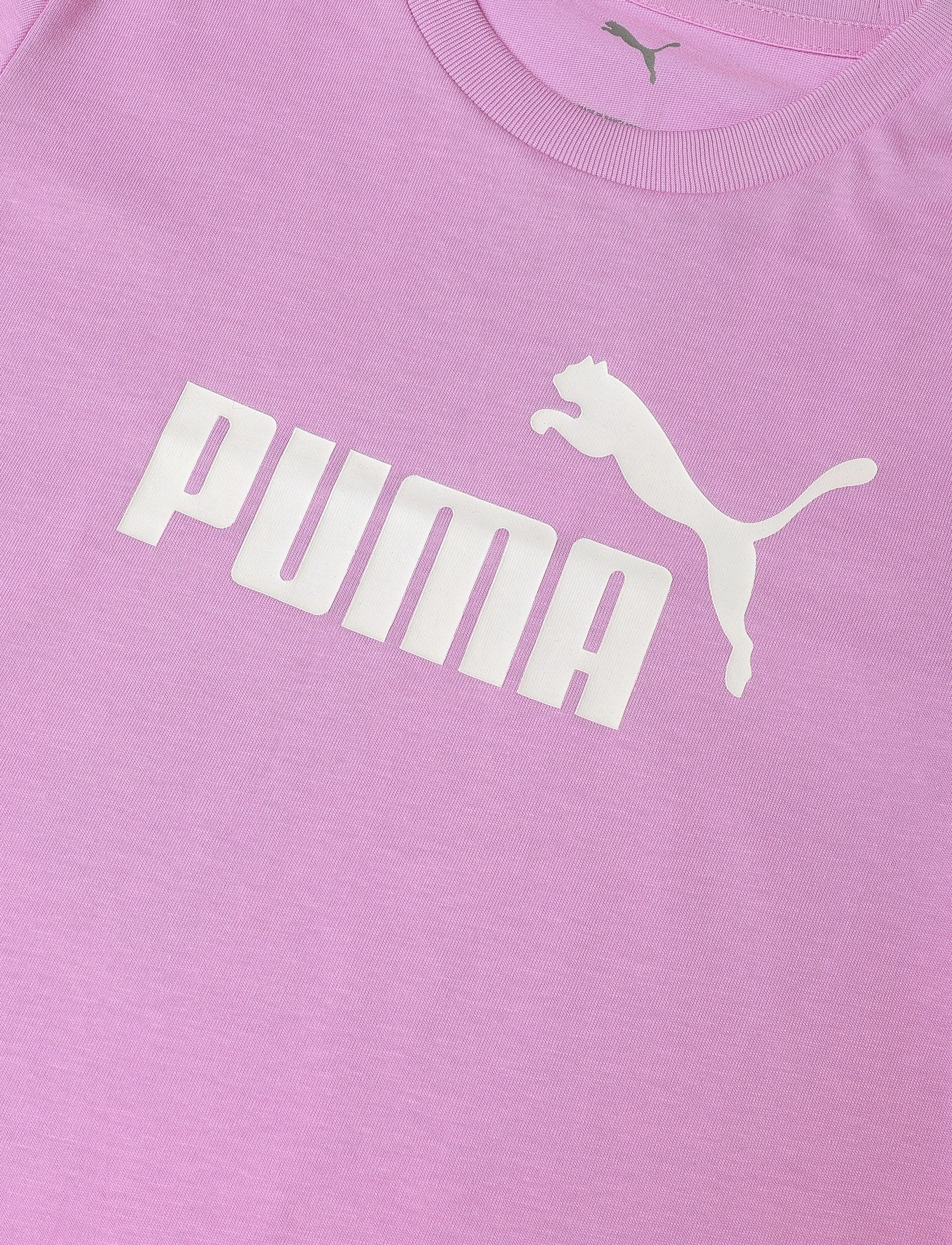 PUMA - ESS No. 1 Logo Tee PS - kurzärmelig - mauve glow - 2