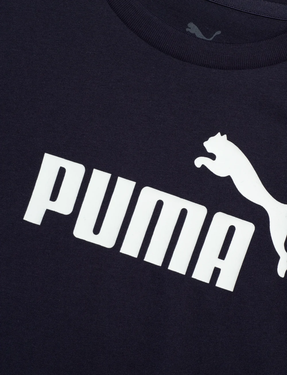 PUMA - ESS No. 1 Logo Tee PS - short-sleeved t-shirts - new navy - 2