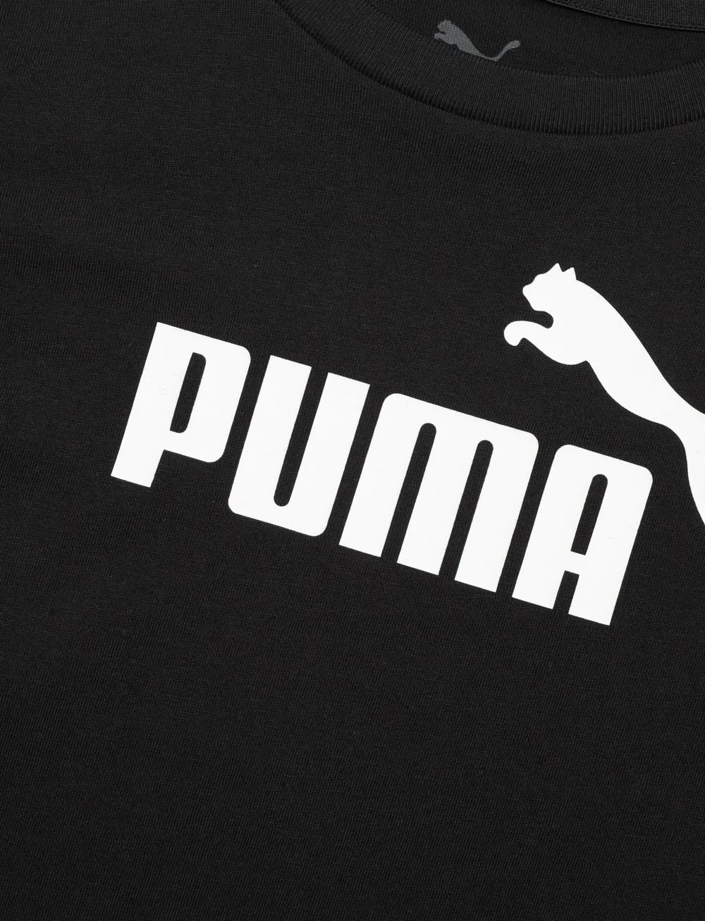 PUMA - ESS No. 1 Logo Tee PS - kortærmede t-shirts - puma black - 2
