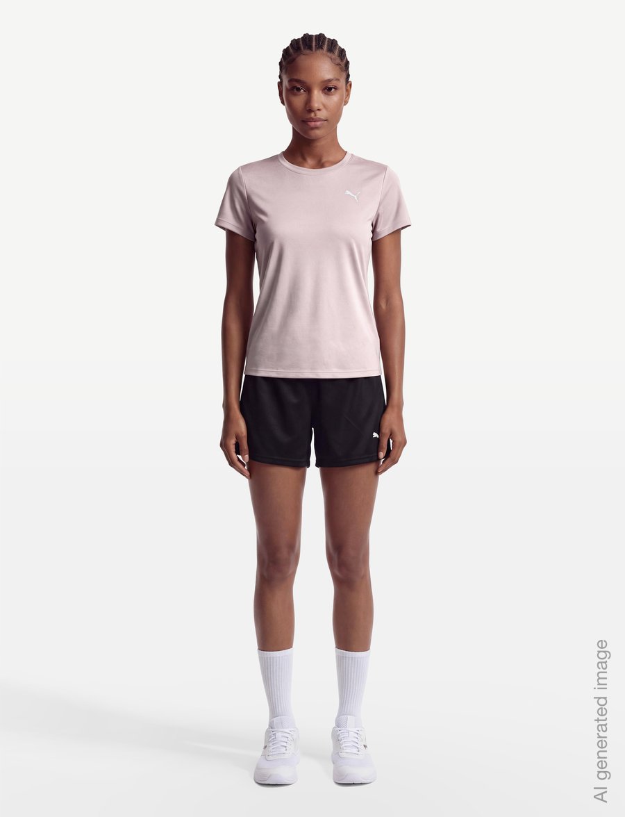 PUMA - ESS Relaxed Tee - t-shirts - misty pink - 0