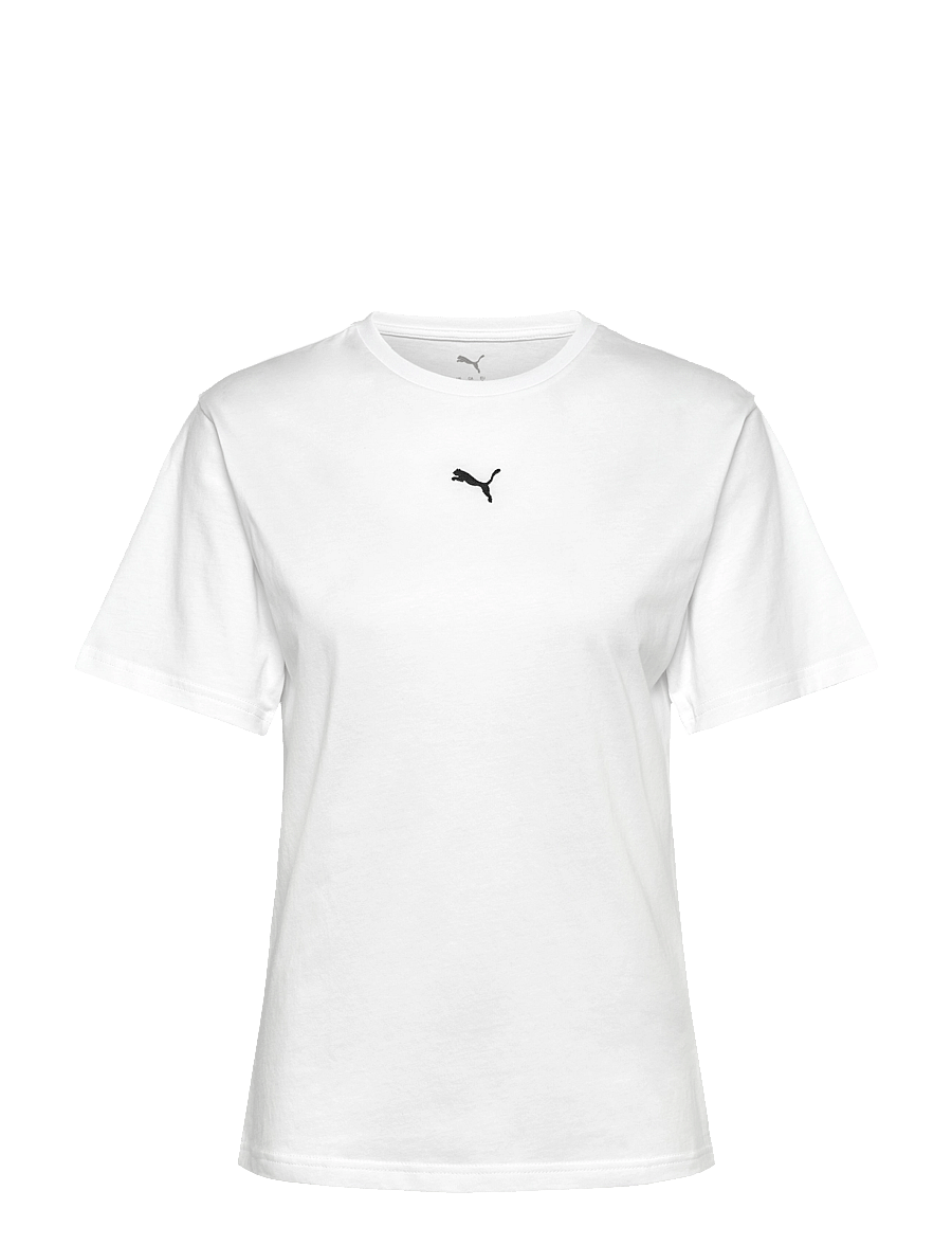 PUMA - ESS Relaxed Tee - t-shirts - puma white - 0