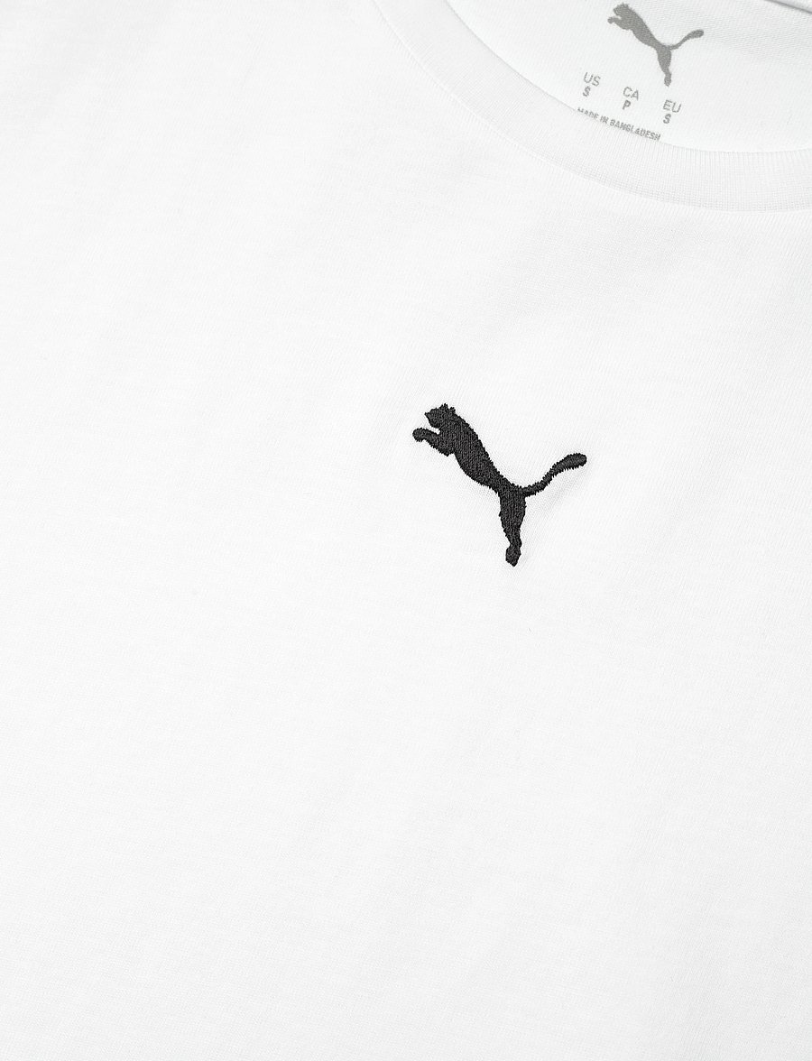 PUMA - ESS Relaxed Tee - t-shirts - puma white - 2