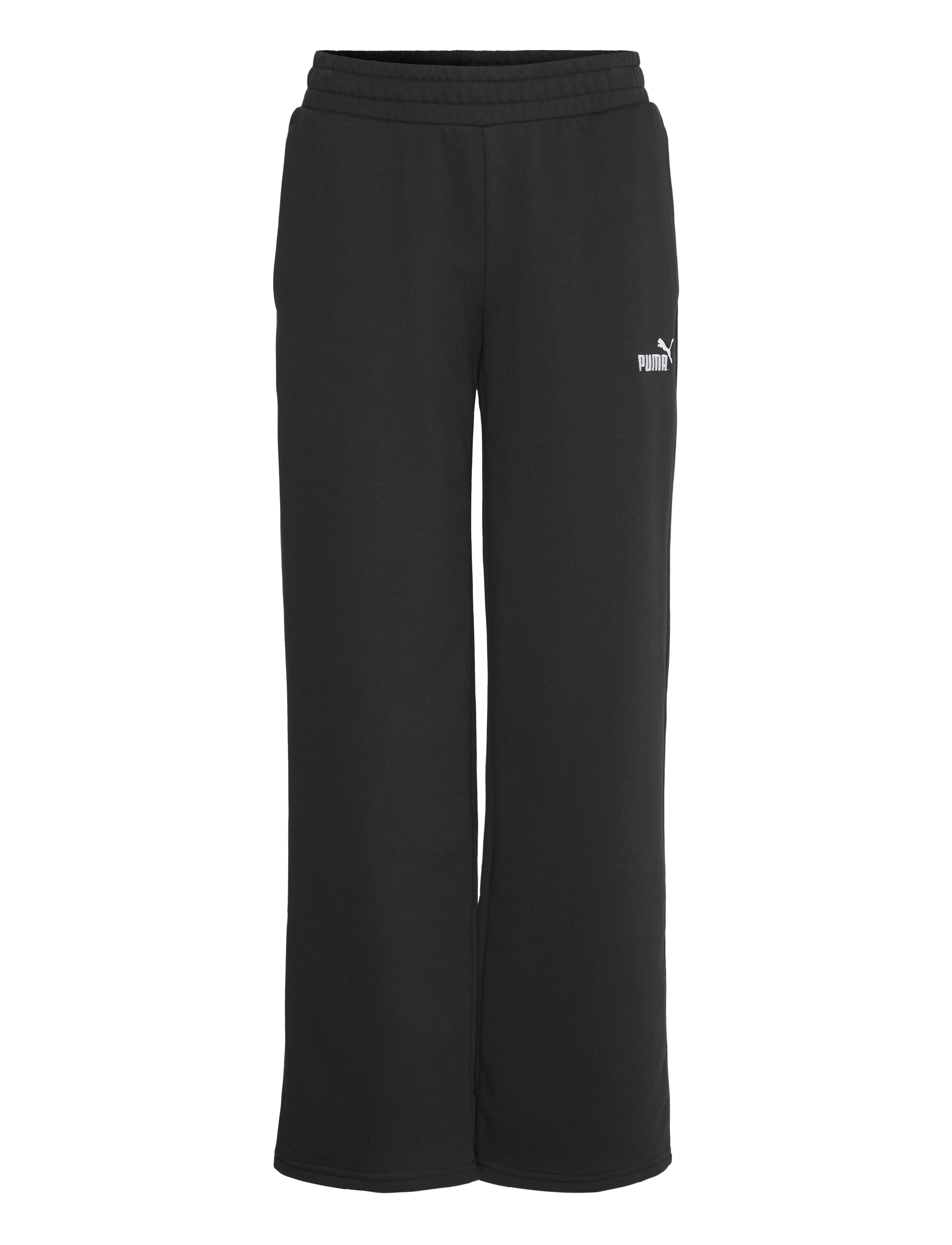 PUMA Ess Small No. 1 Logo Comfort Straight Pants Tr Op, M, Sport Pants, Schwarz - Sweatpants, Frauen