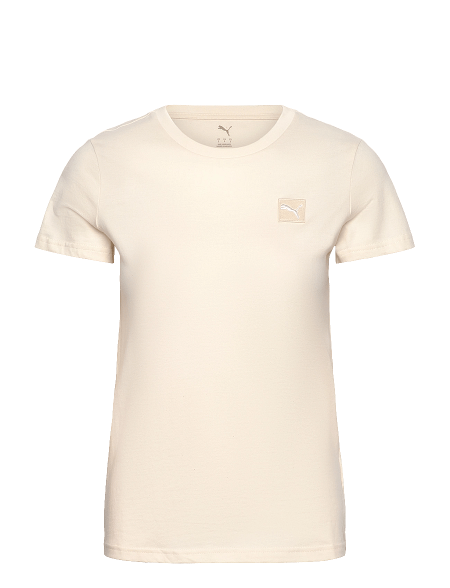 PUMA - ESS ELEVATED Tee - oberteile & t-shirts - no dye - 0