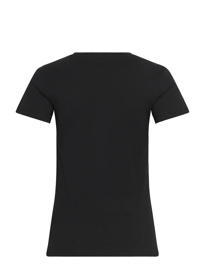 PUMA - ESS ELEVATED Tee - toppar & t-shirts - puma black - 1