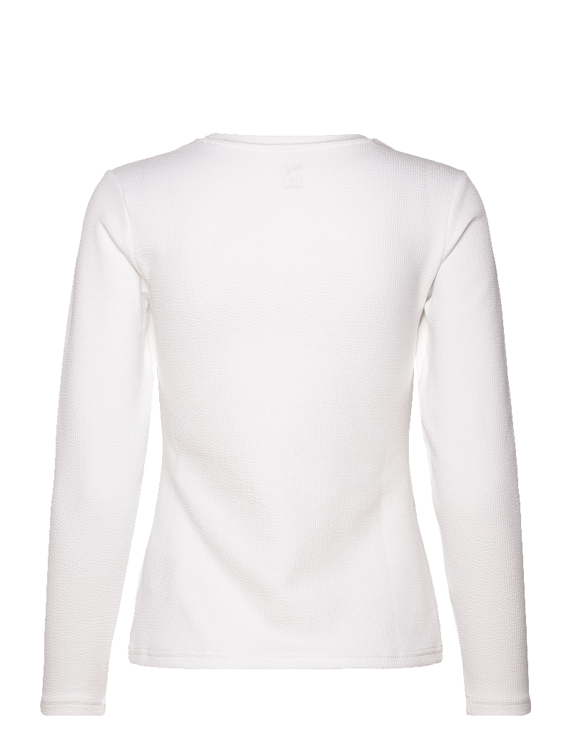 PUMA - HER Slim Fit Longsleeve - t-shirts - puma white - 1