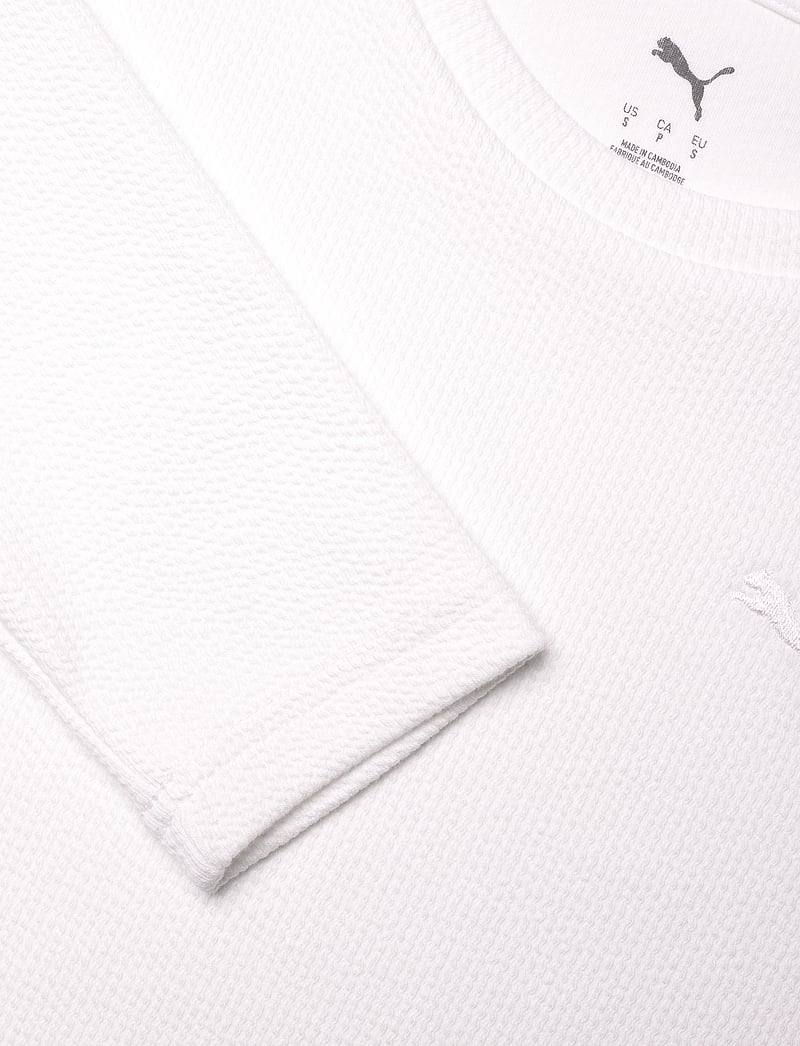 PUMA - HER Slim Fit Longsleeve - t-shirts - puma white - 2