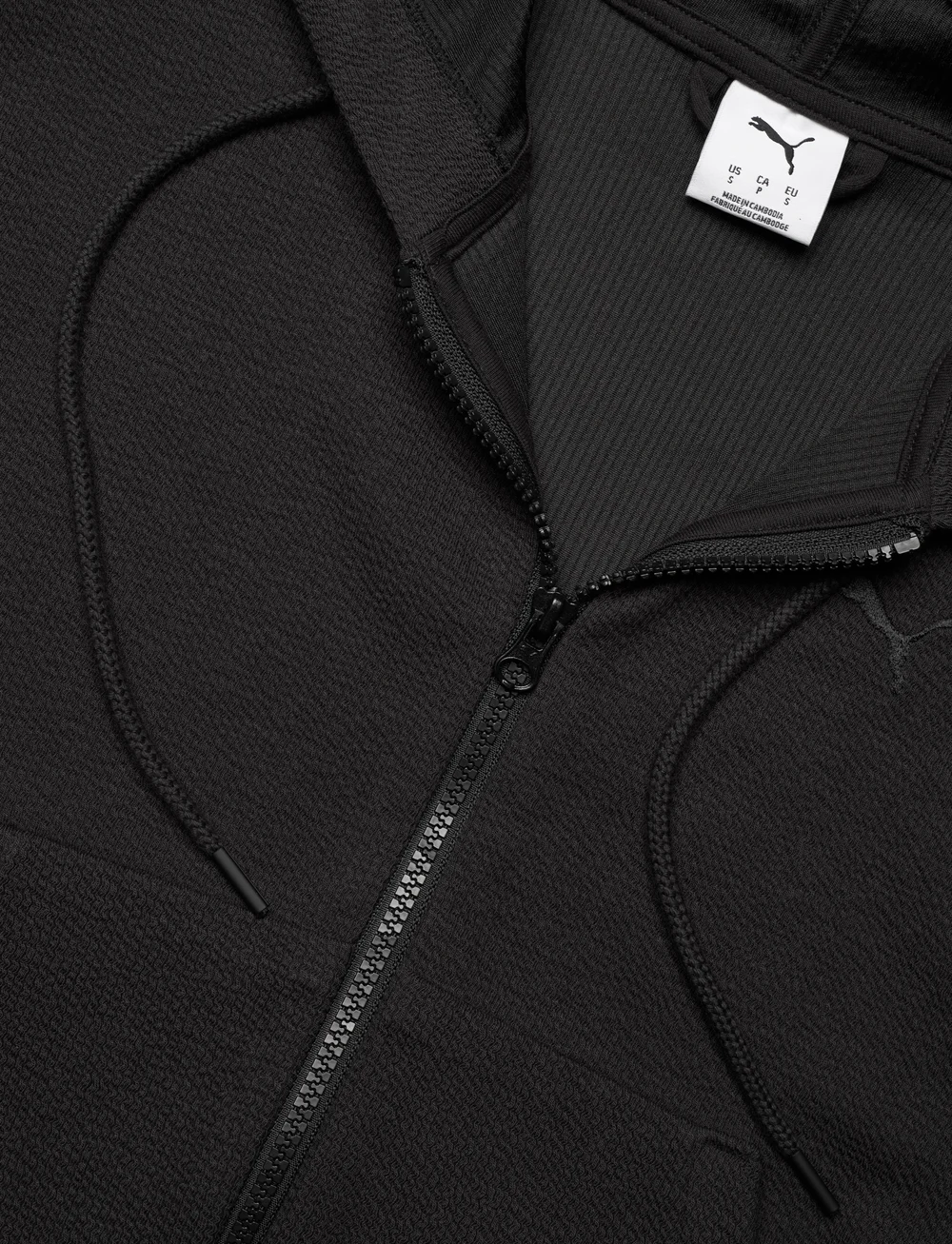 PUMA - HER Comfort Crop Full-Zip Hoodie - sweatshirts - puma black - 2