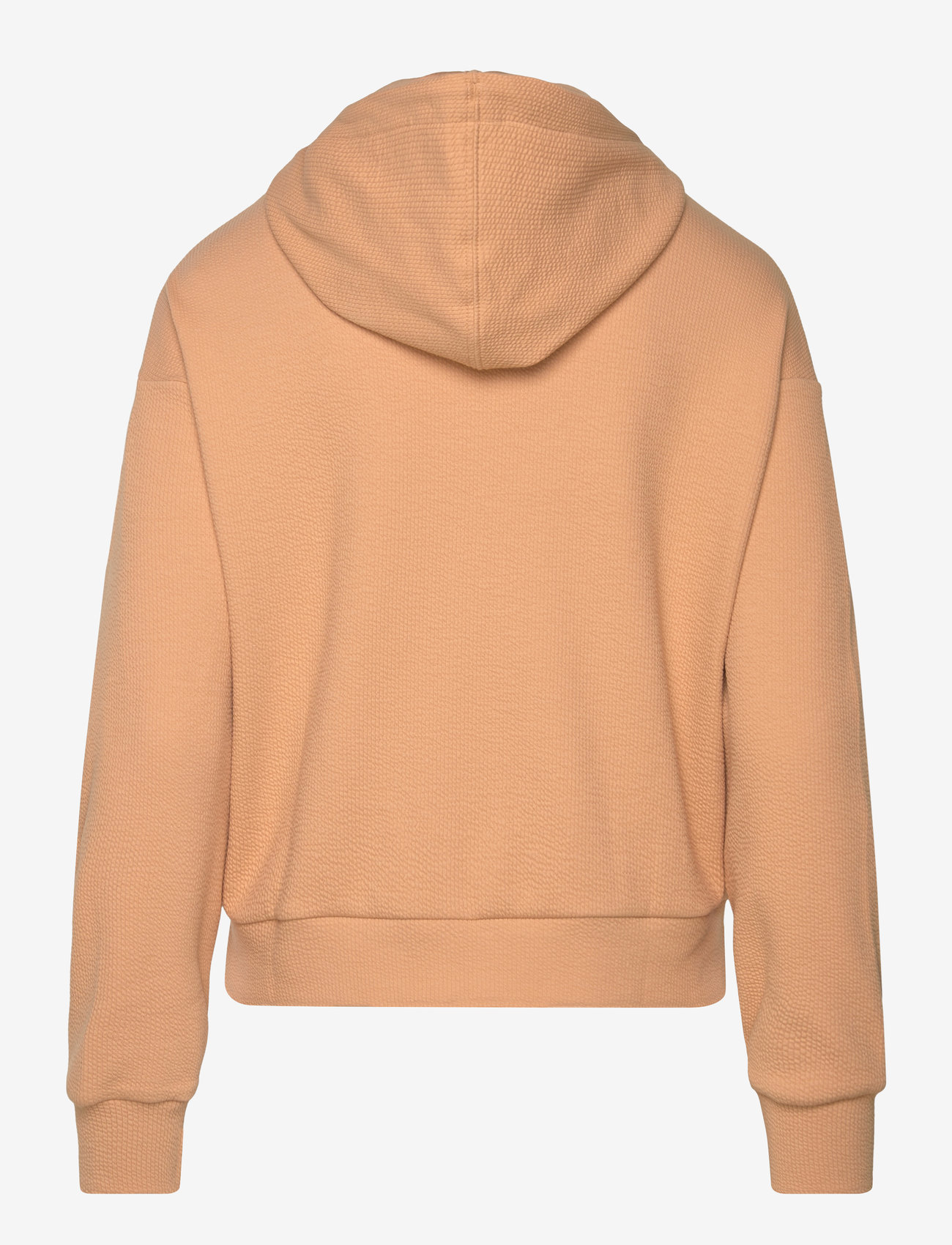 PUMA - HER Comfort Crop Full-Zip Hoodie - overdele - warm beige - 1