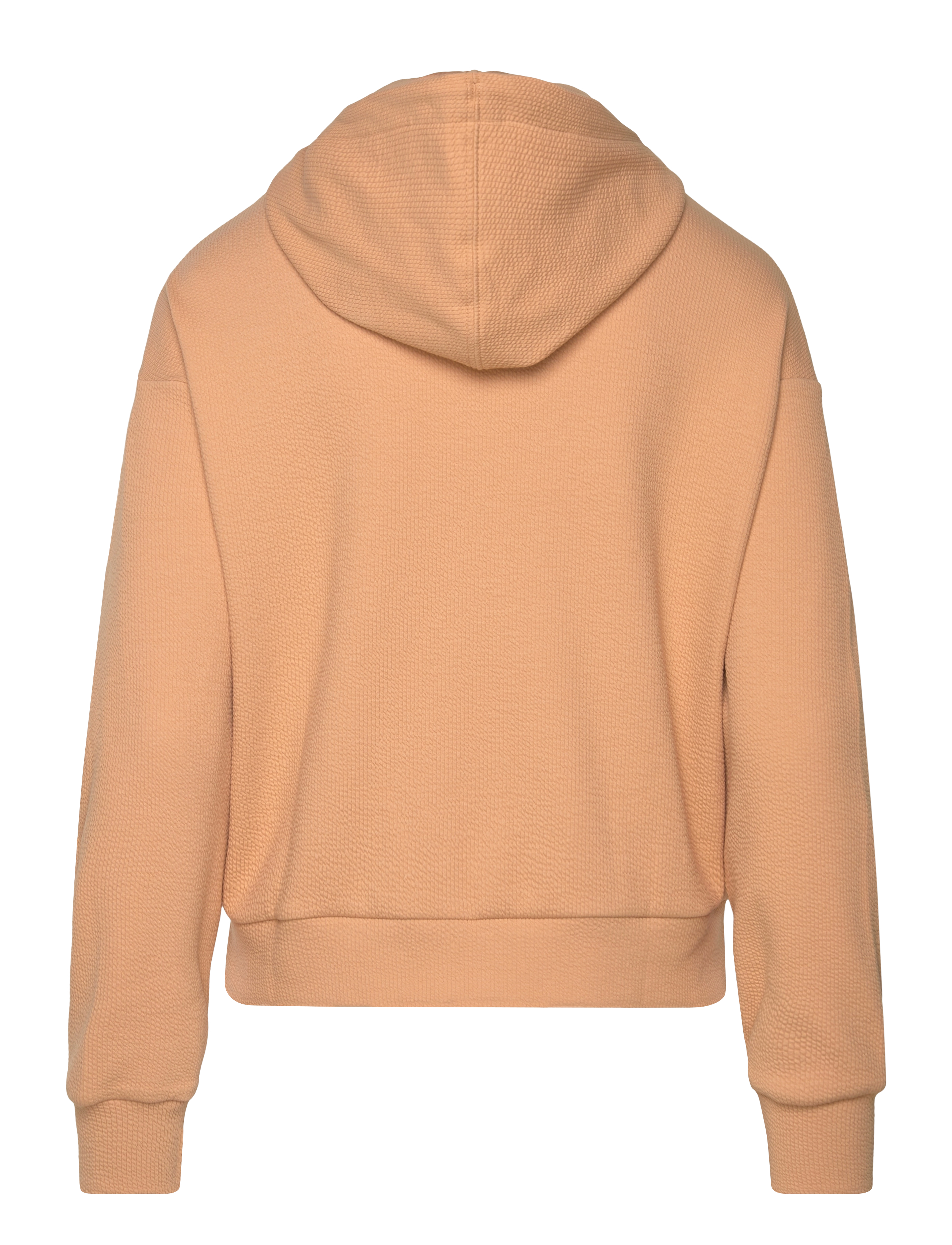 PUMA - HER Comfort Crop Full-Zip Hoodie - warm beige - 1