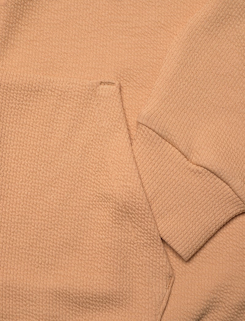 PUMA - HER Comfort Crop Full-Zip Hoodie - dressipluusid ja pusad - warm beige - 3