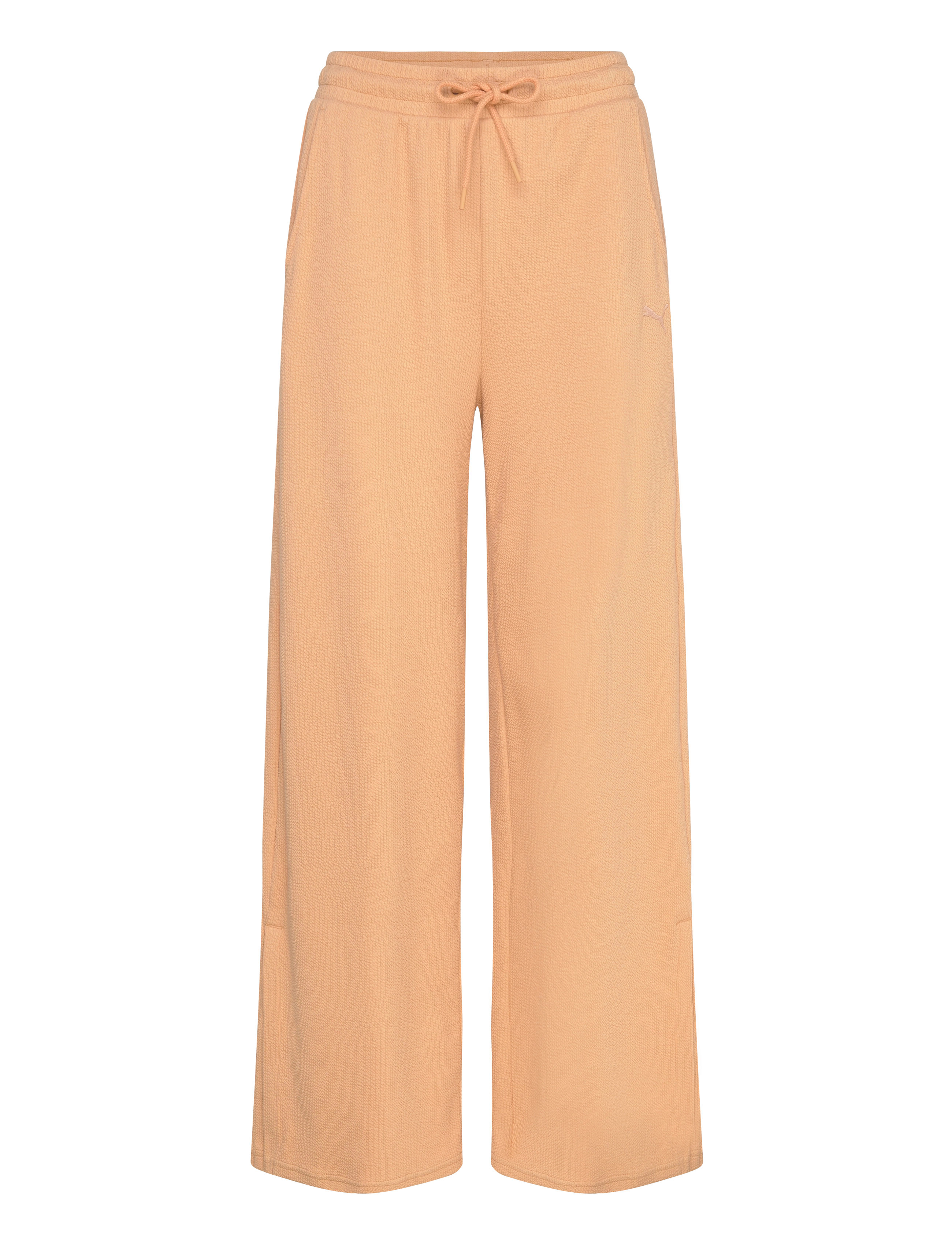 PUMA Her Comfort High-Waist Straight Pants, M, Orange, Sport Pants > Sport Sweatpants, Dame