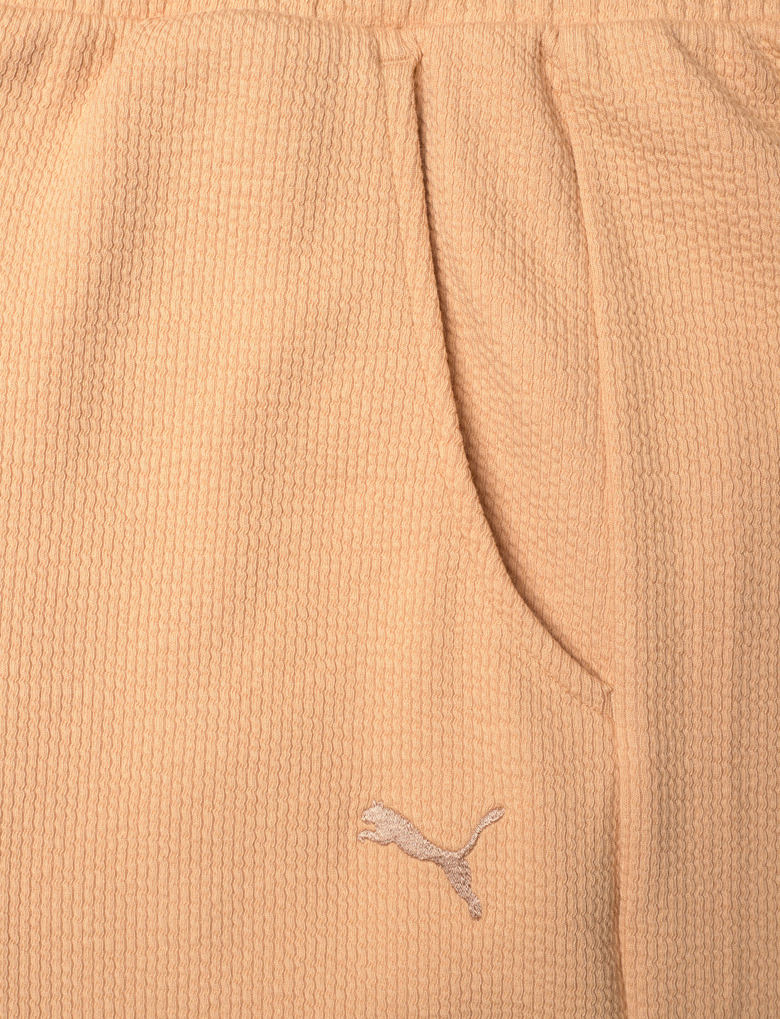 PUMA - HER Comfort High-Waist Straight Pants - trainingshosen - warm beige - 4