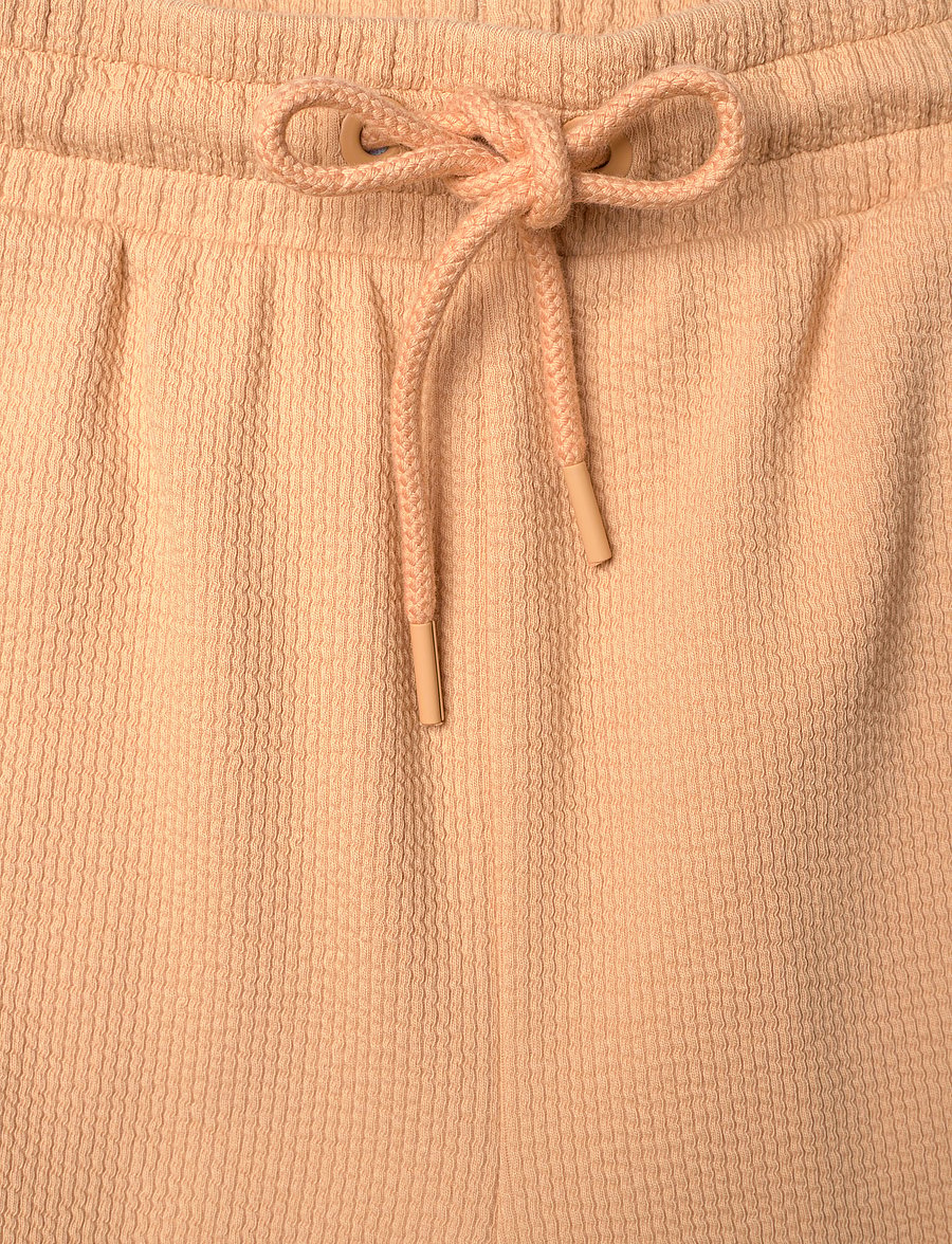 PUMA - HER Comfort High-Waist Straight Pants - treninginės kelnės - warm beige - 5