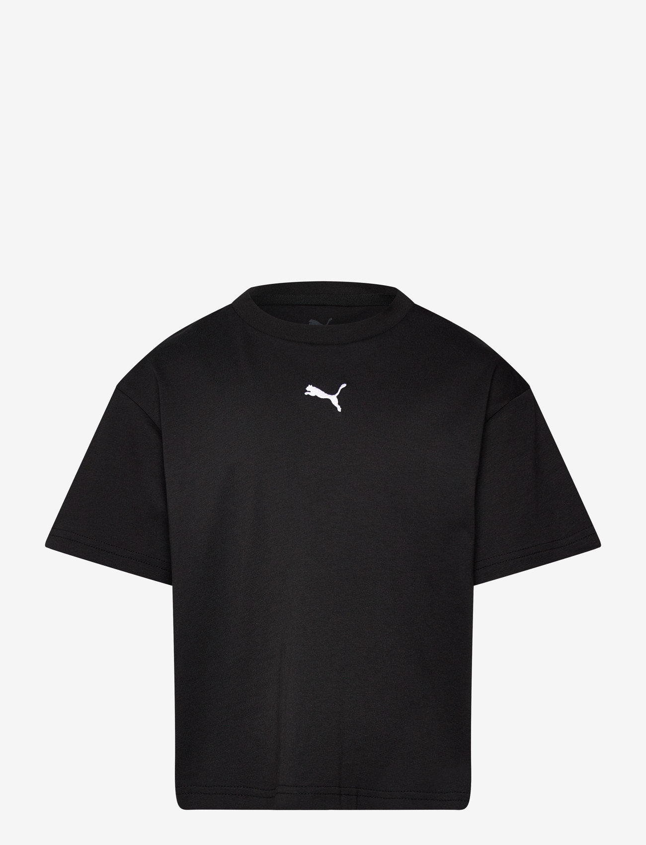 PUMA - ESS Boxy Tee G - sporttoppar - puma black - 0