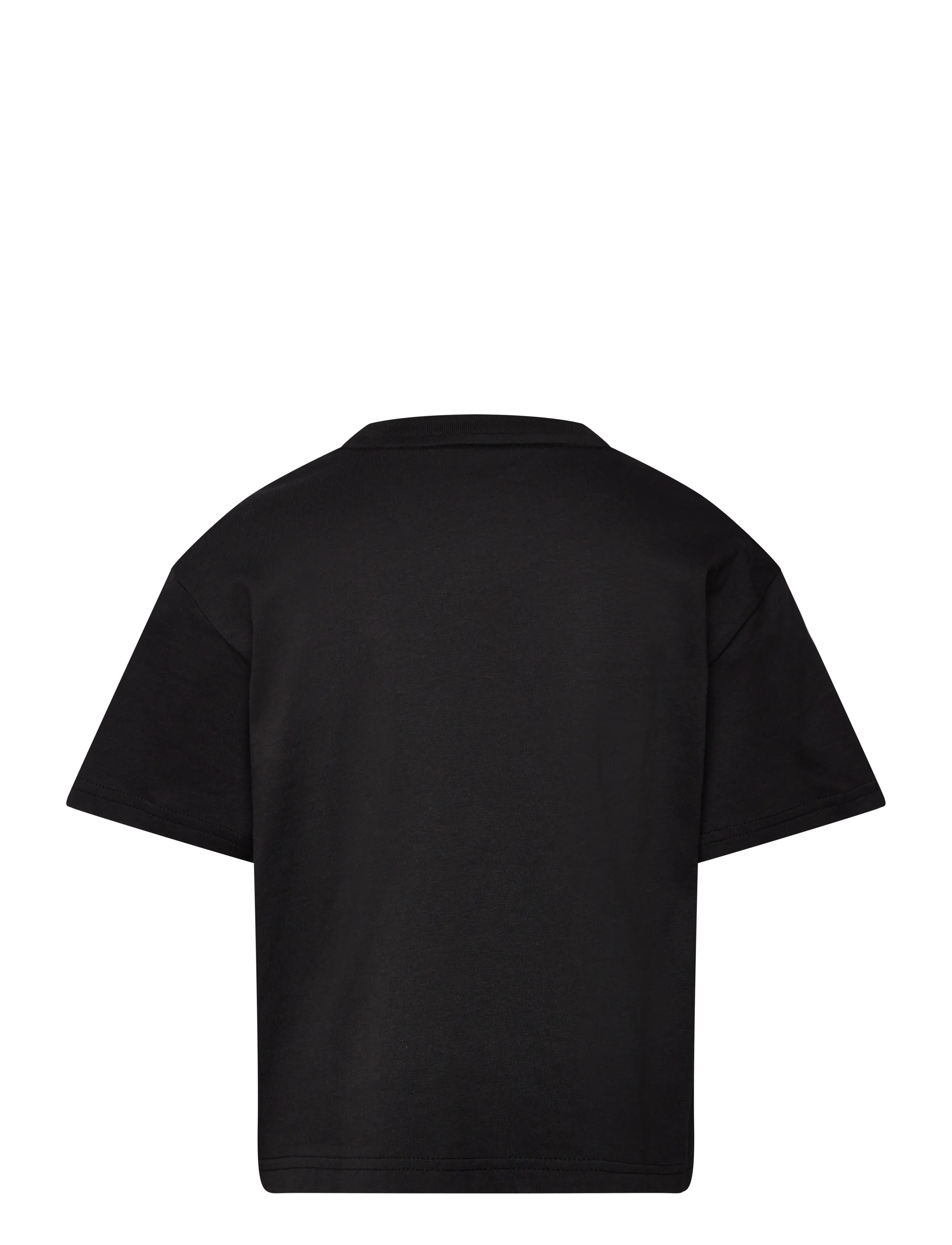 PUMA - ESS Centered Cat Logo Boxy Tee G - topy sportowe - puma black - 1