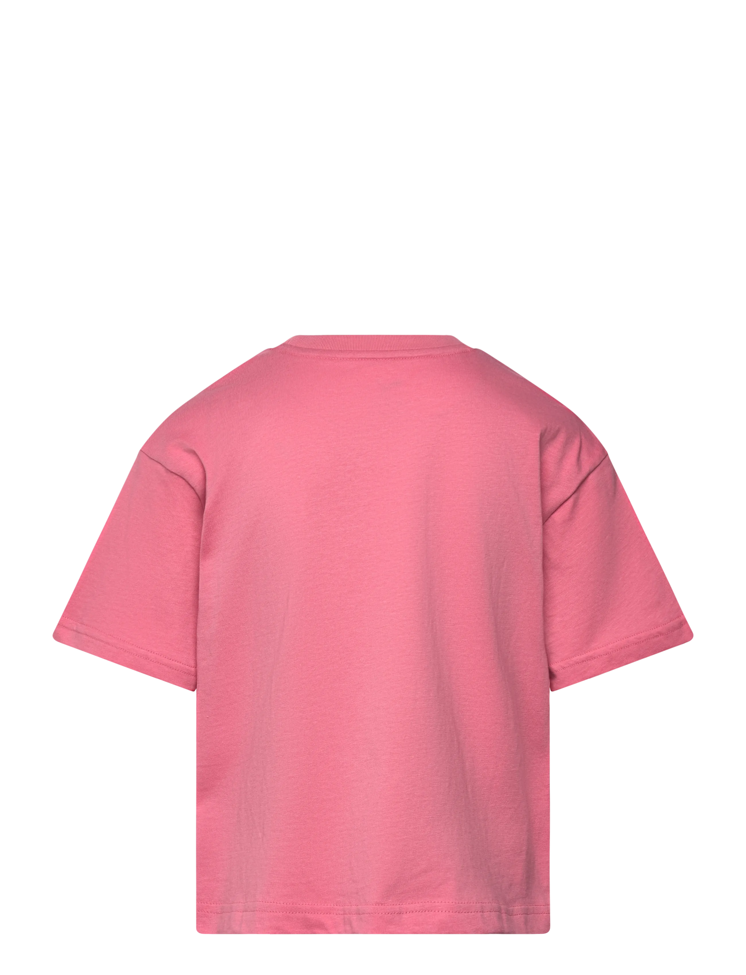 PUMA - ESS Centered Cat Logo Boxy Tee G - sports tops - wild pink - 1