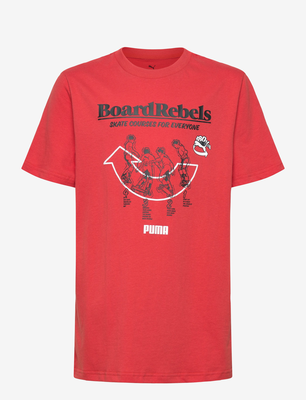 PUMA - MID90S Graphic Tee I B - red fire - 0