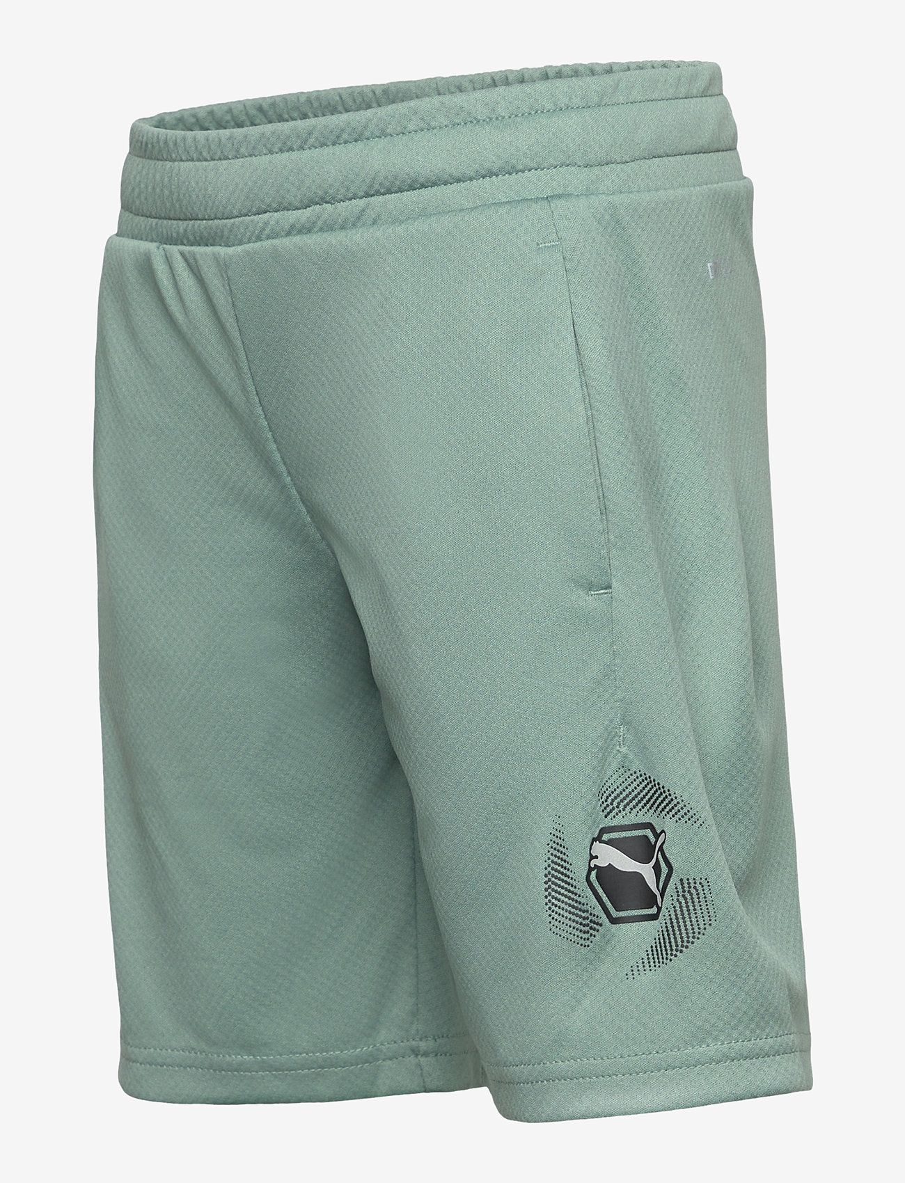 PUMA - ACTIVE SPORTS Graphic Poly Shorts B - sportimise püksid - green moon - 2