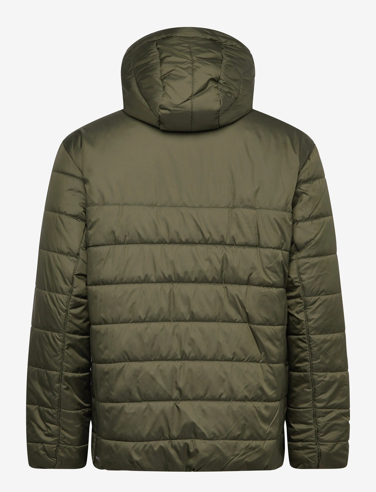 PUMA - ESS Hooded Padded Jacket - daunenjacken - dark olive - 1