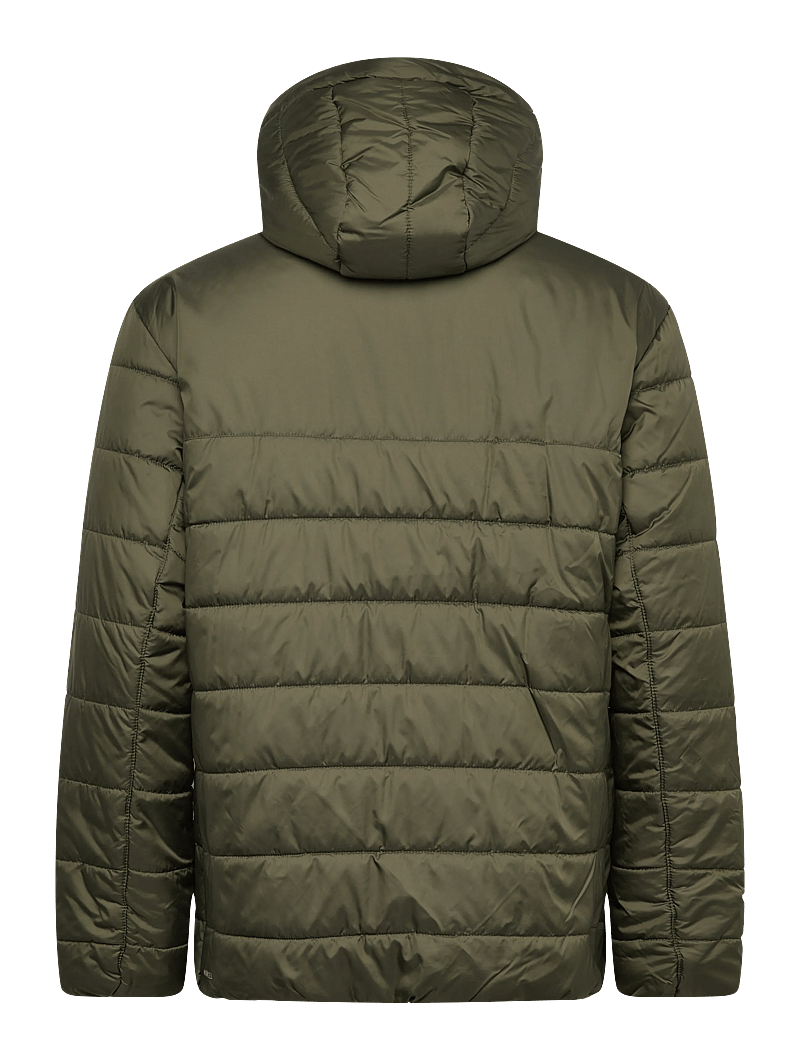 PUMA - ESS Hooded Padded Jacket - daunenjacken - dark olive - 1