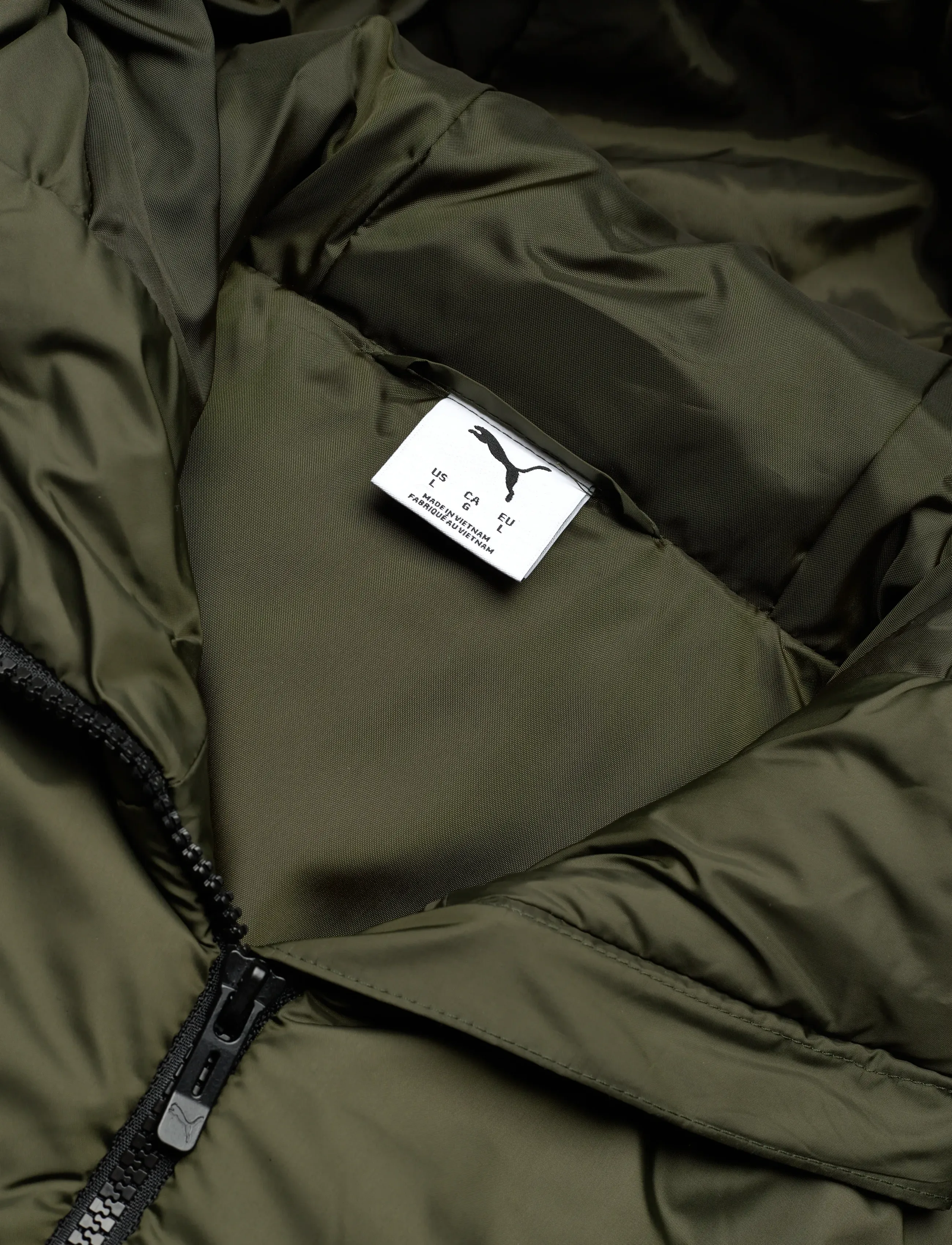 PUMA - ESS Hooded Padded Jacket - sportjacken - dark olive - 2