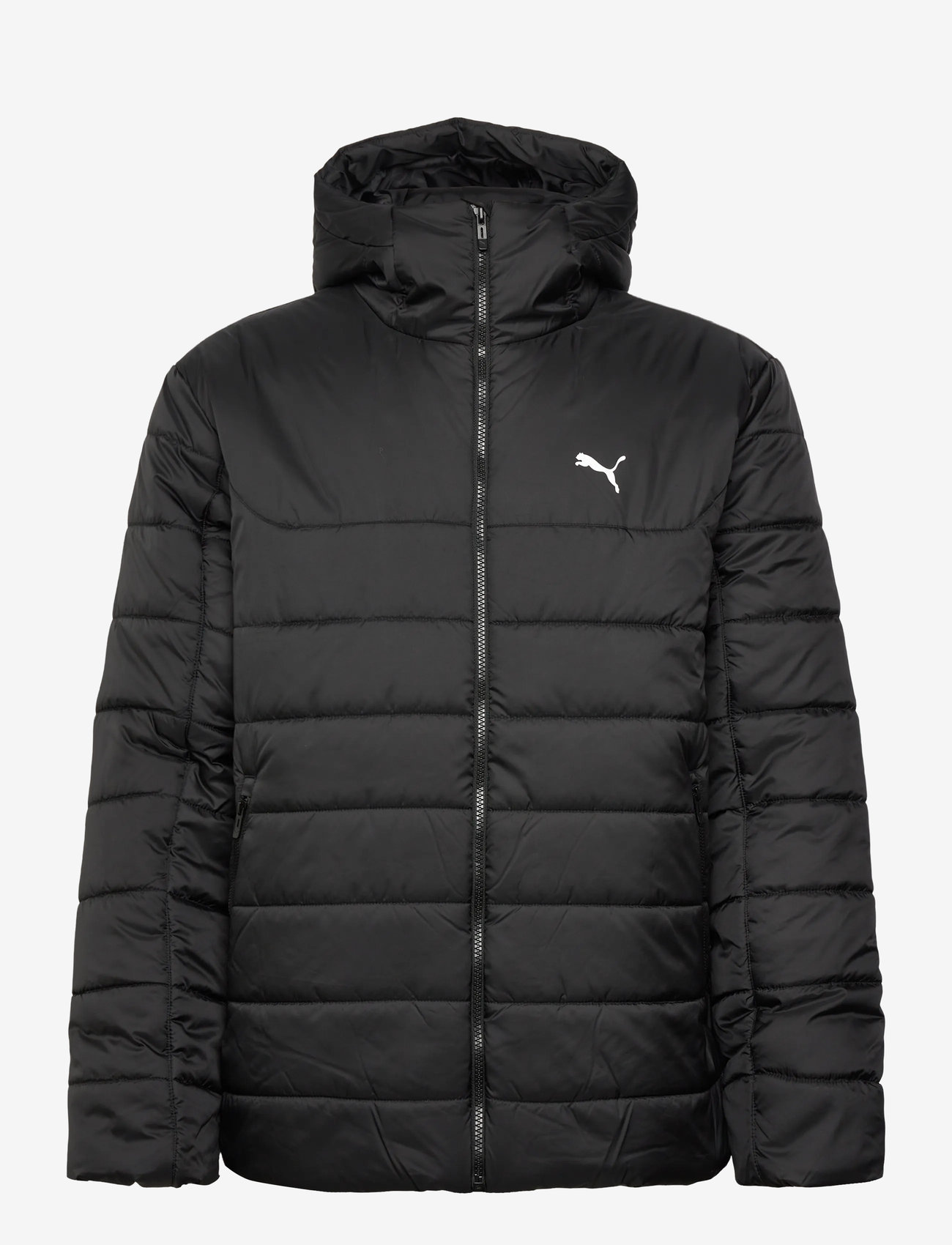 PUMA - ESS Hooded Padded Jacket - sportjacken - puma black - 0