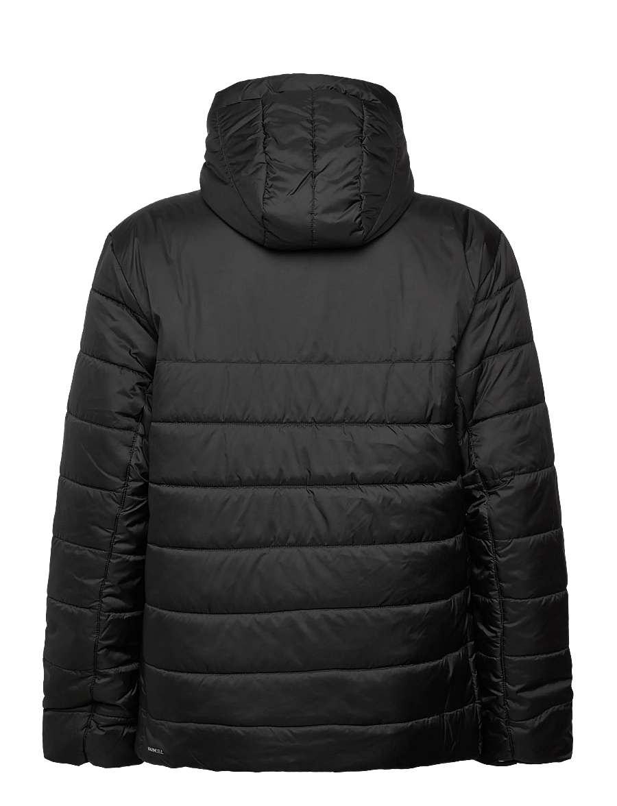 PUMA - ESS Hooded Padded Jacket - dunjackor - puma black - 1