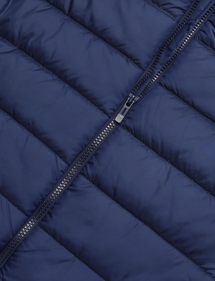 PUMA - ESS Hooded Padded Jacket - dunjakker - puma navy - 4