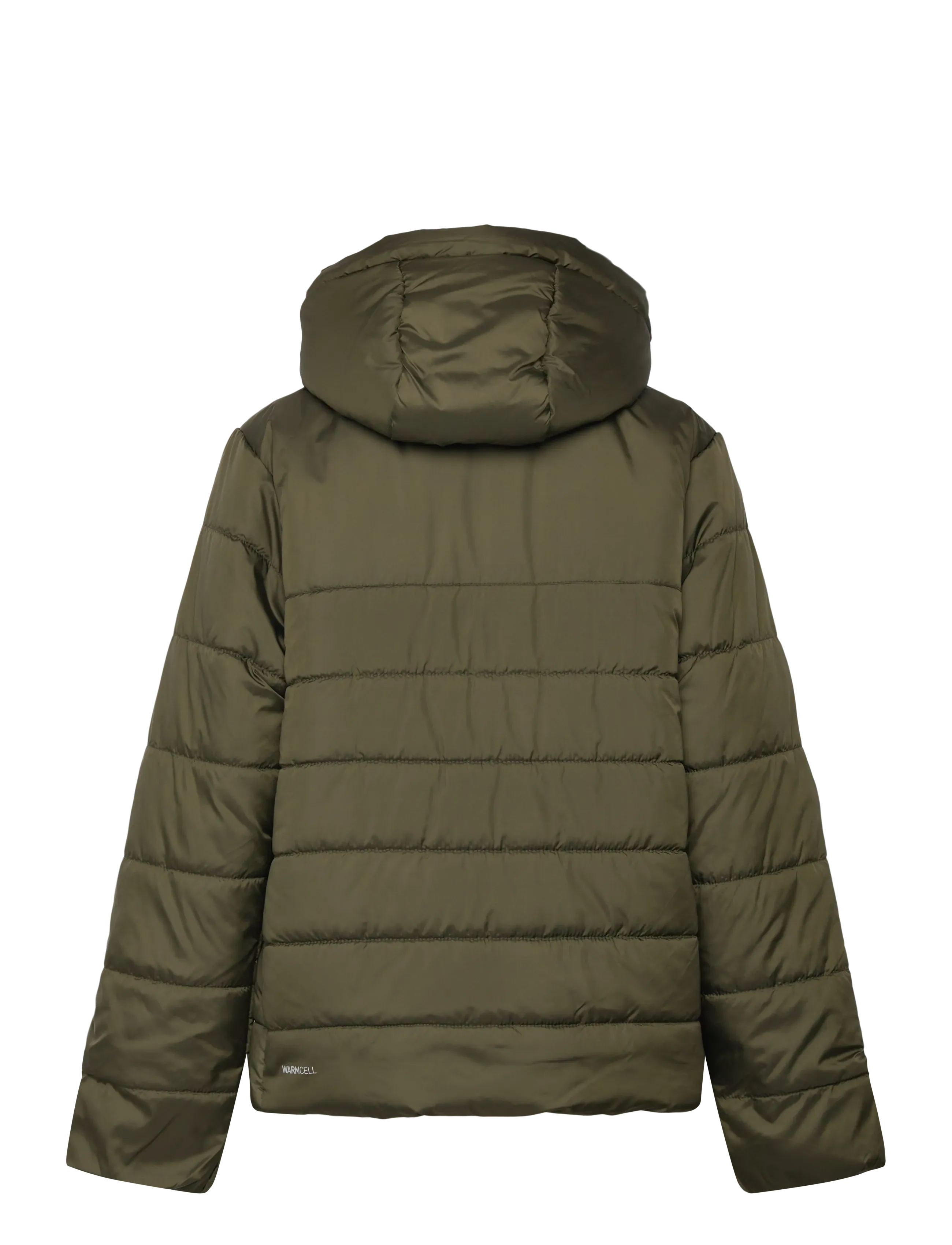 PUMA - ESS Hooded Padded Jacket - isolerade jackor - dark olive - 1