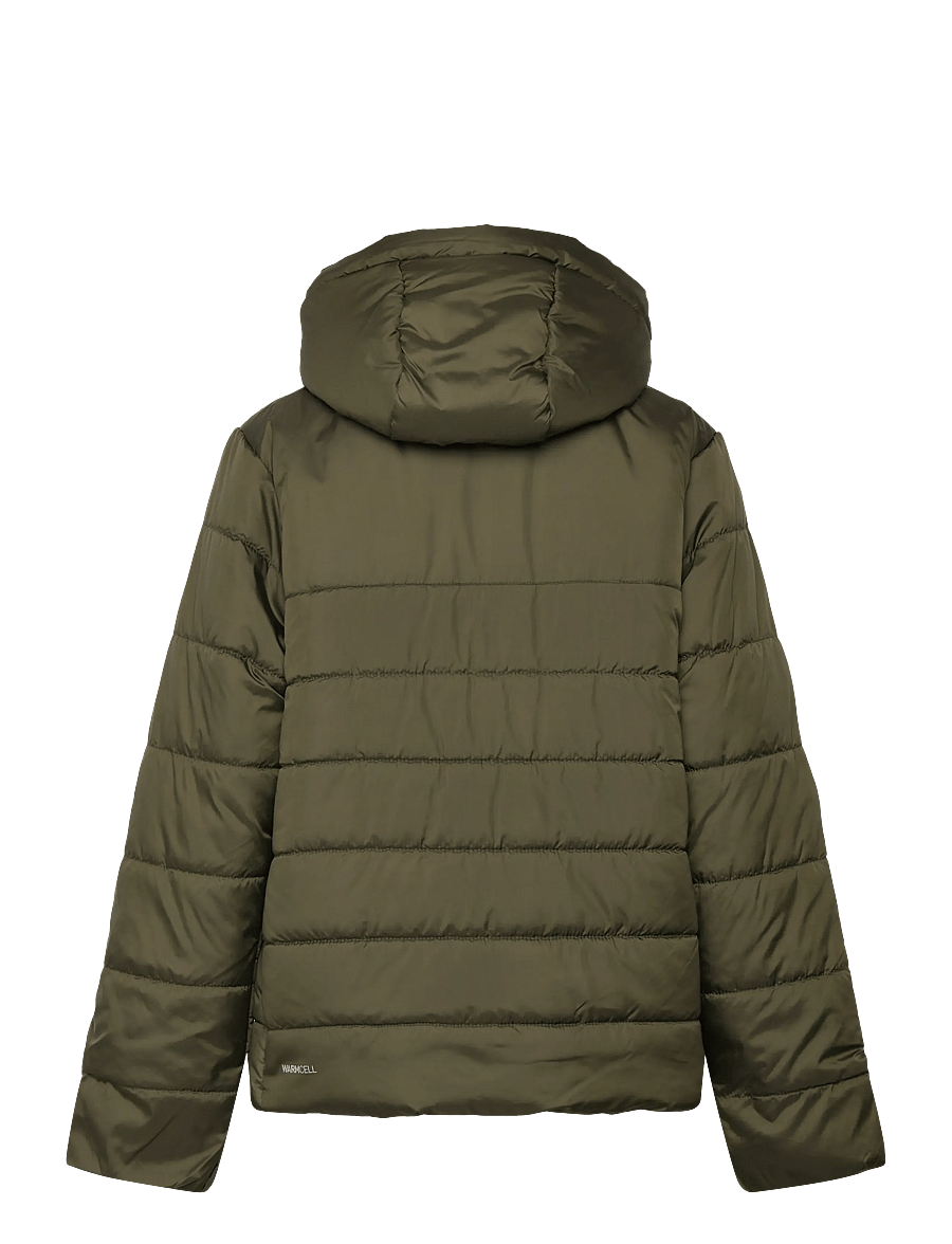 PUMA - ESS Hooded Padded Jacket - isolierte jacken - dark olive - 1