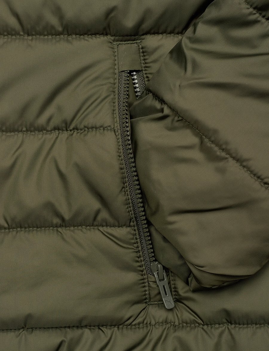 PUMA - ESS Hooded Padded Jacket - isolierte jacken - dark olive - 3