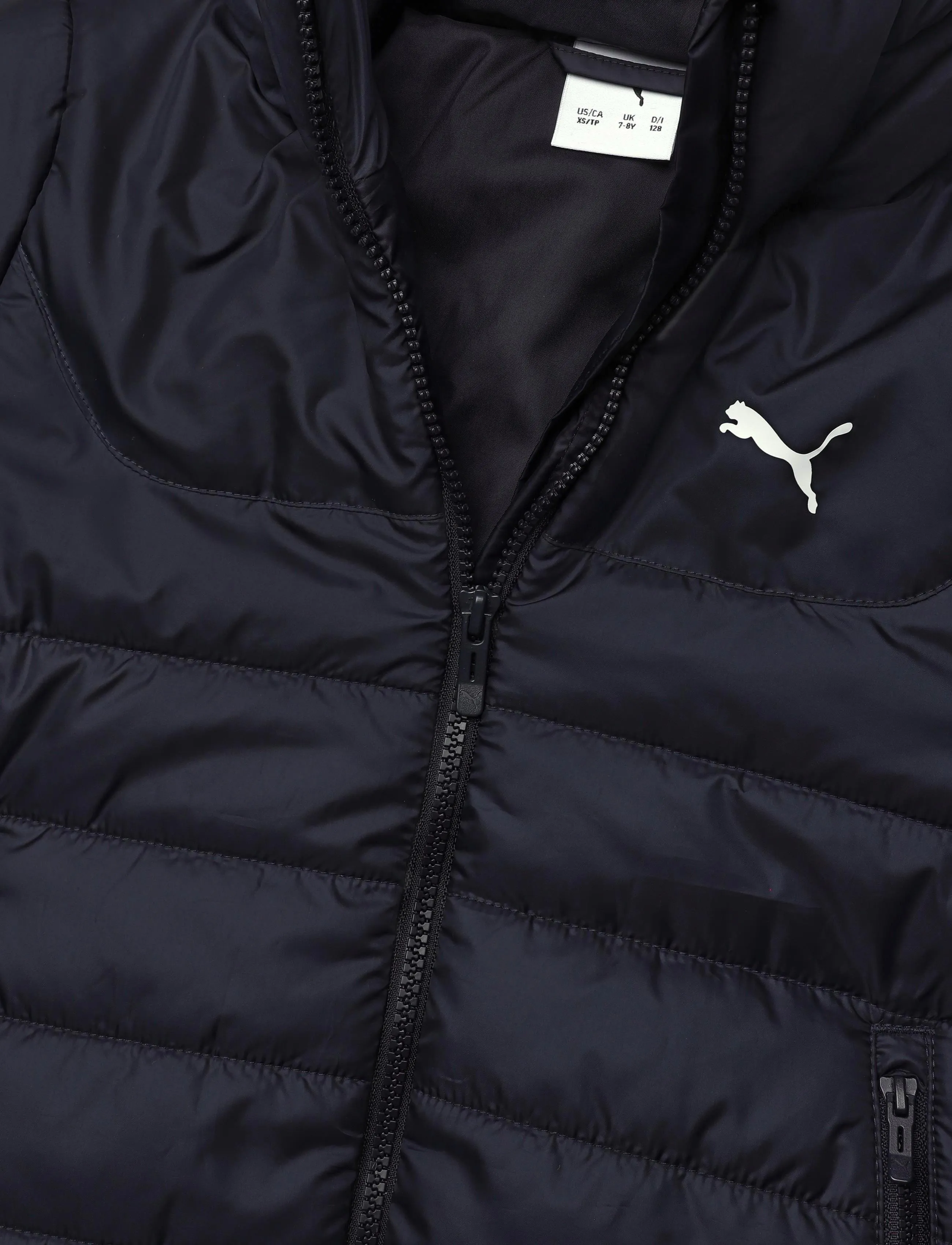 PUMA - ESS Hooded Padded Jacket - insulated jackets - new navy - 2