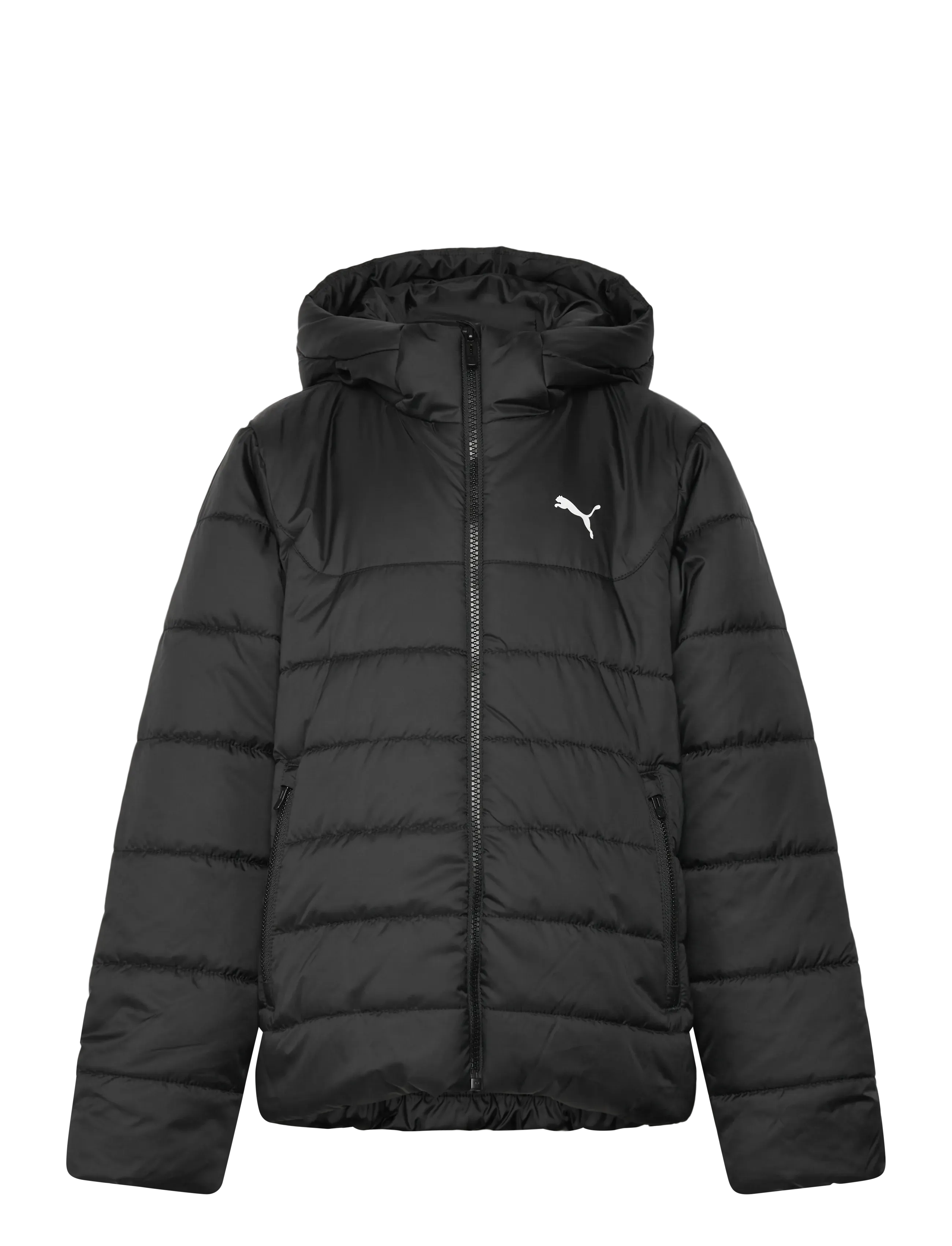 PUMA ESS Hooded Padded Jacket - Outdoor - PUMA BLACK / black