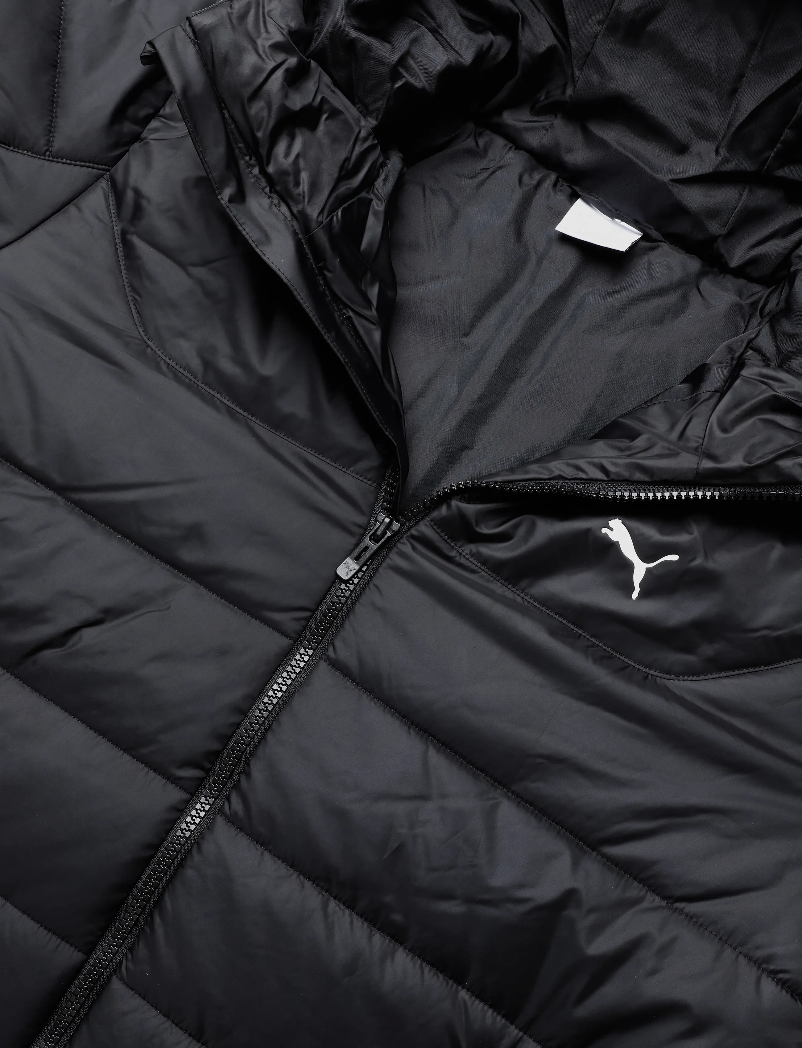 PUMA - ESS Hooded Padded Parka - parkasjackor - puma black - 2