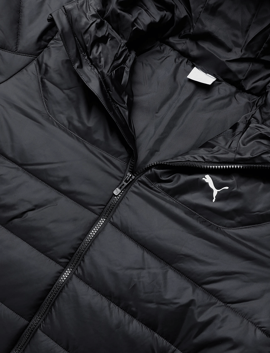 PUMA - ESS Hooded Padded Parka - parkasjackor - puma black - 2