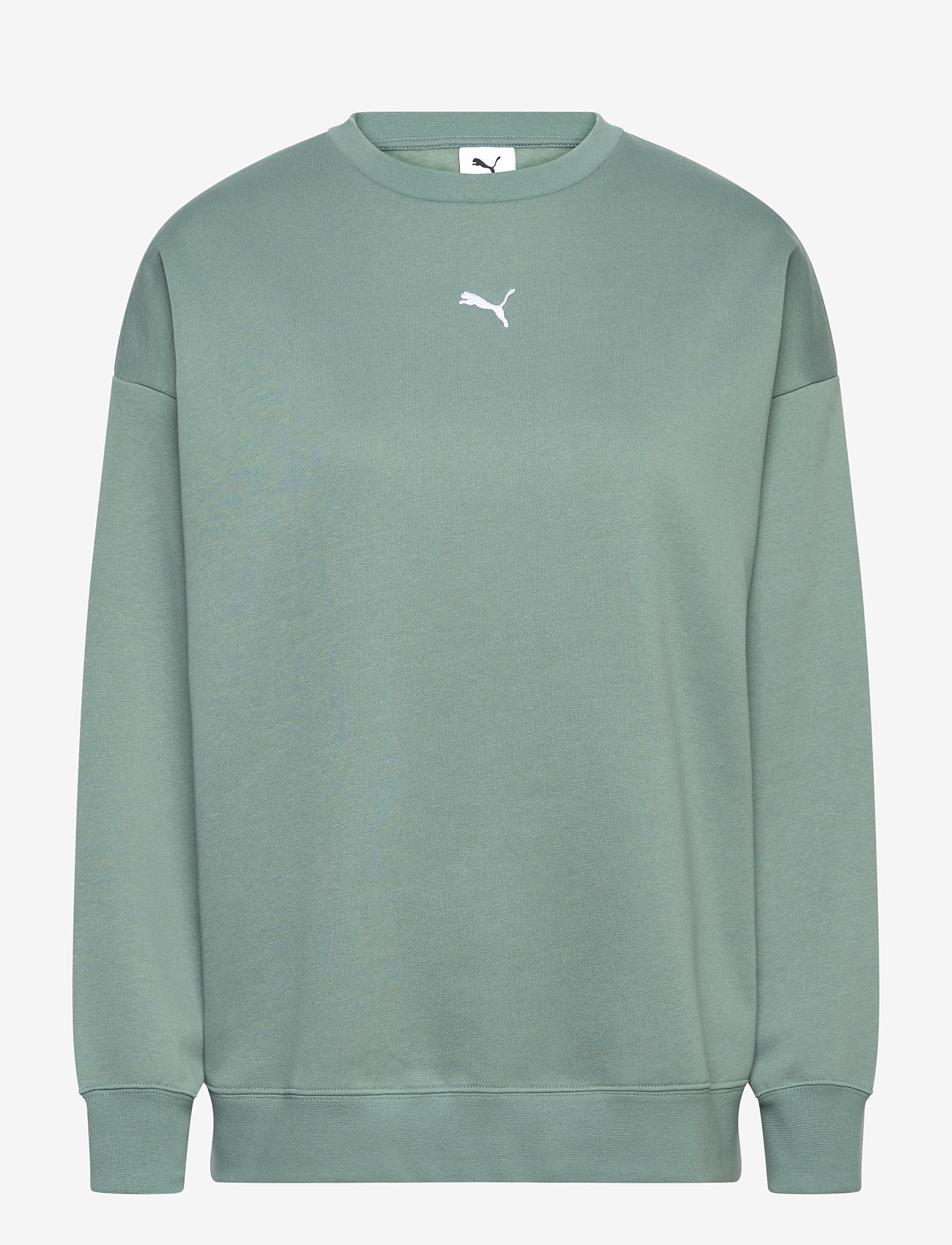 PUMA - ESS Oversized Crew FL - damen - green moon - 0